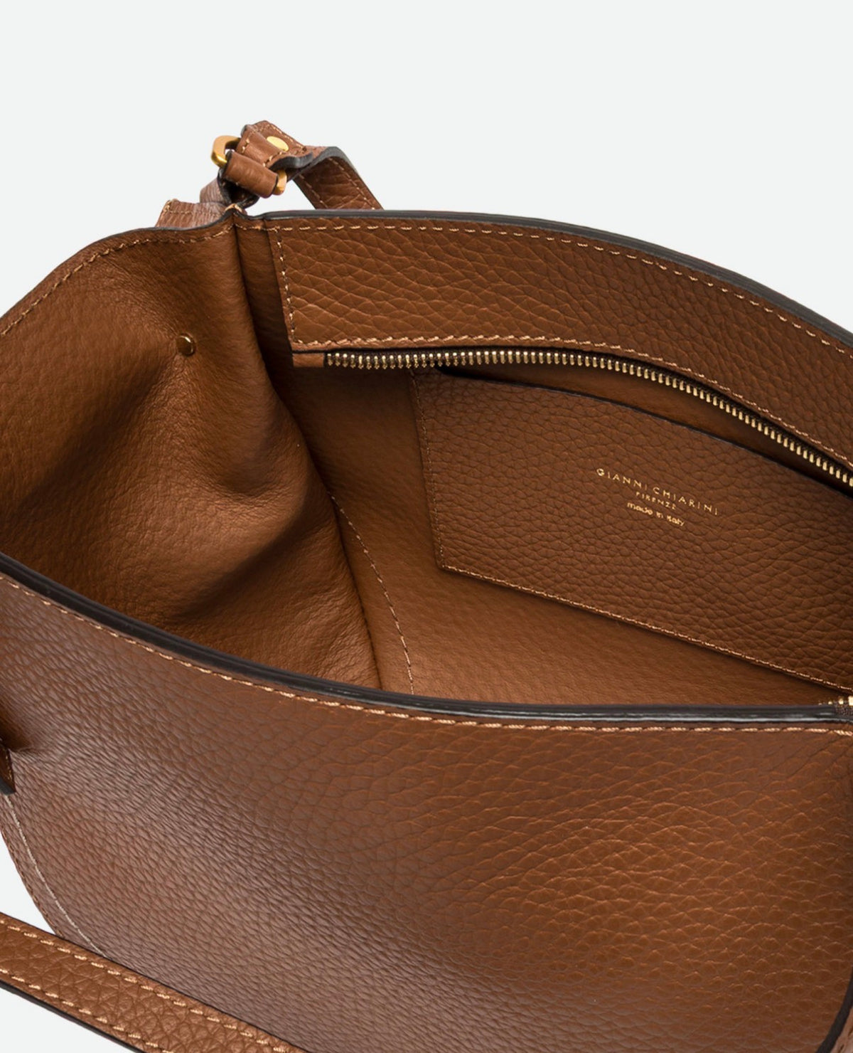 BORSA BLOOM CUOIO