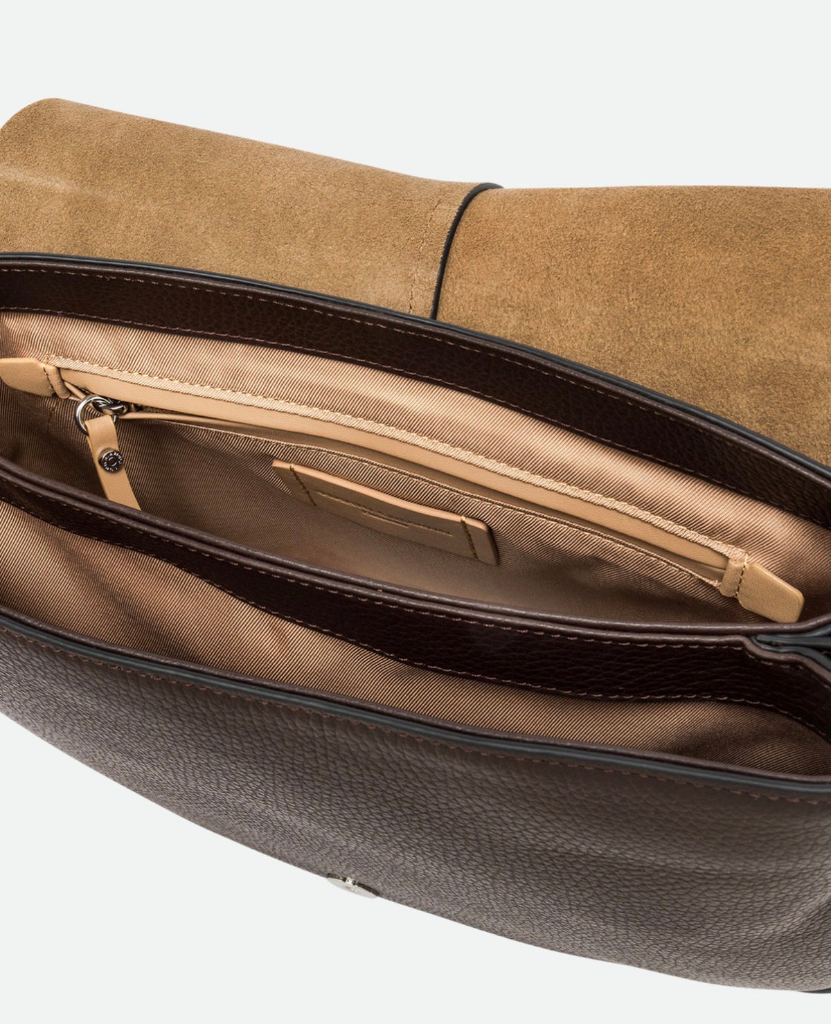 BORSA HELENA ROUND MARRONE