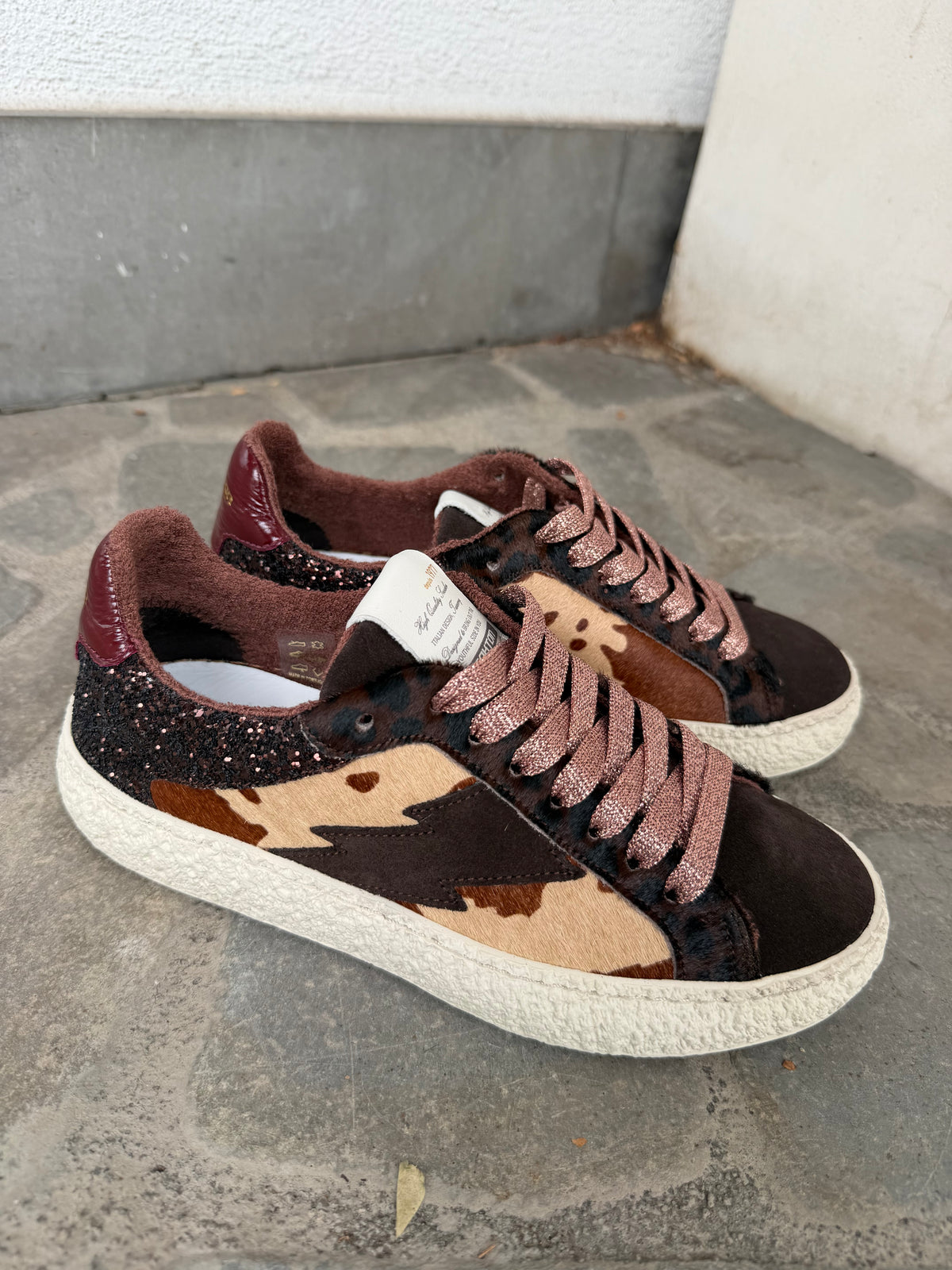 SNEAKERS POWER MARRONE