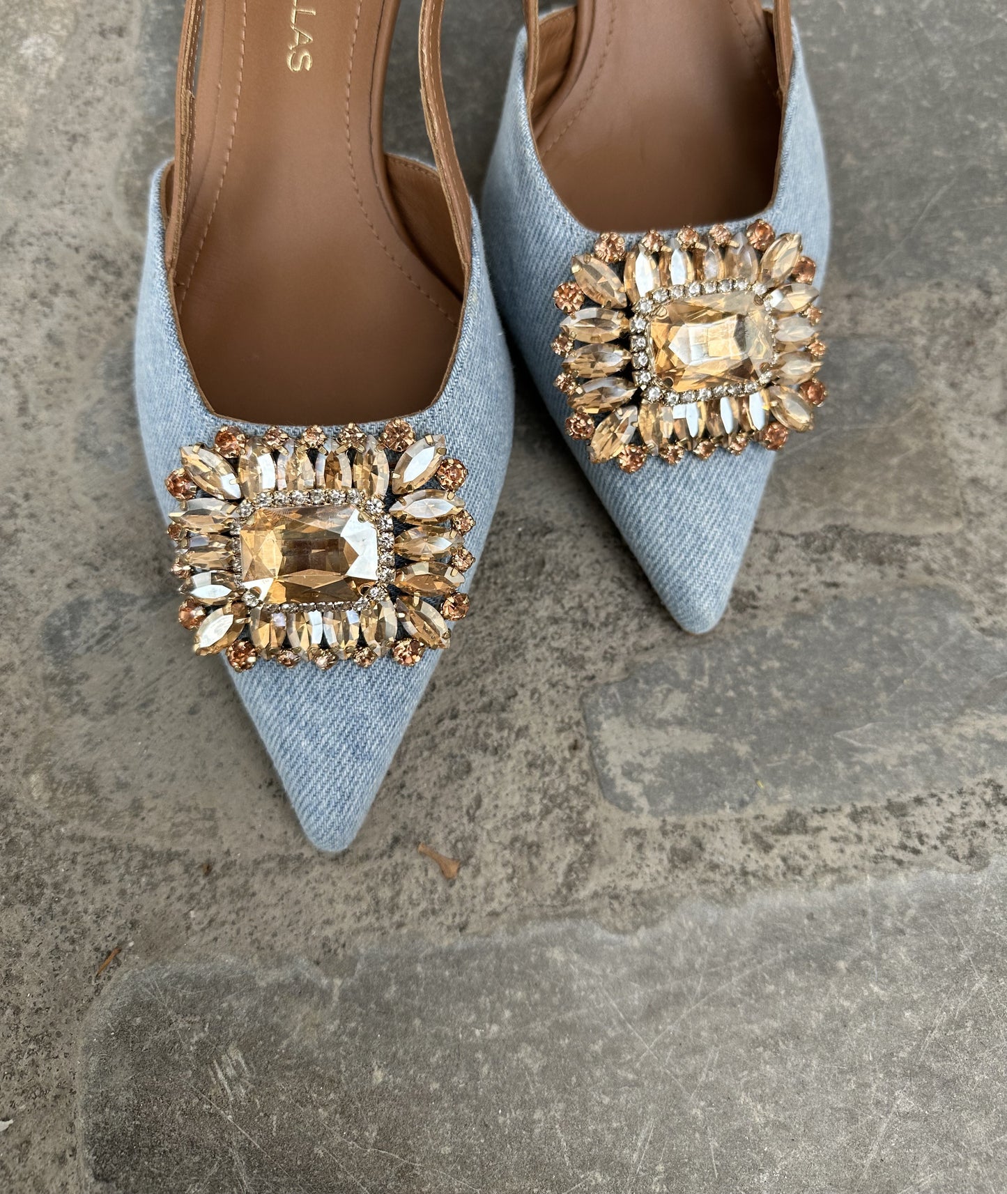 SLINGBACK JEANS