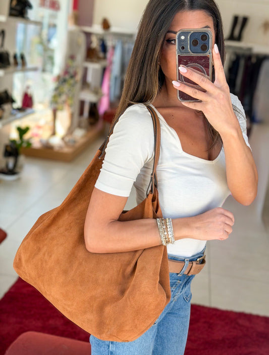 BORSA DUA CUOIO