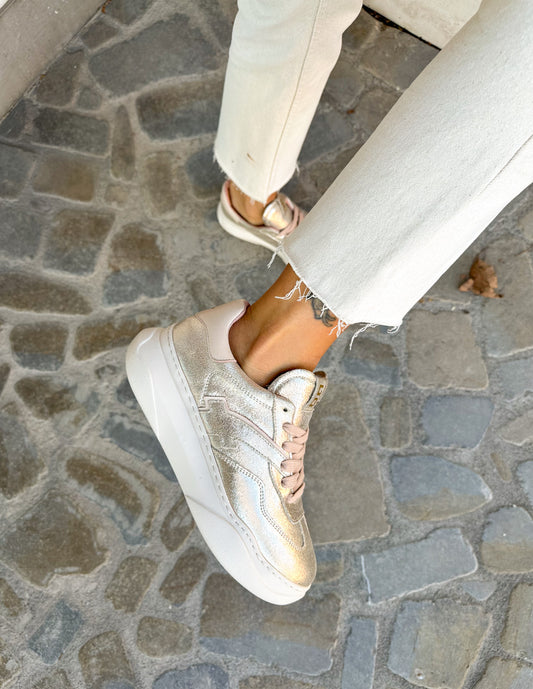 SNEAKERS GIADA PLATINO