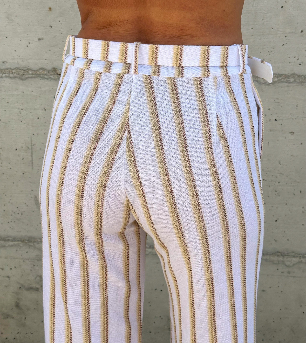 PANTALONE SAFARI BIANCO
