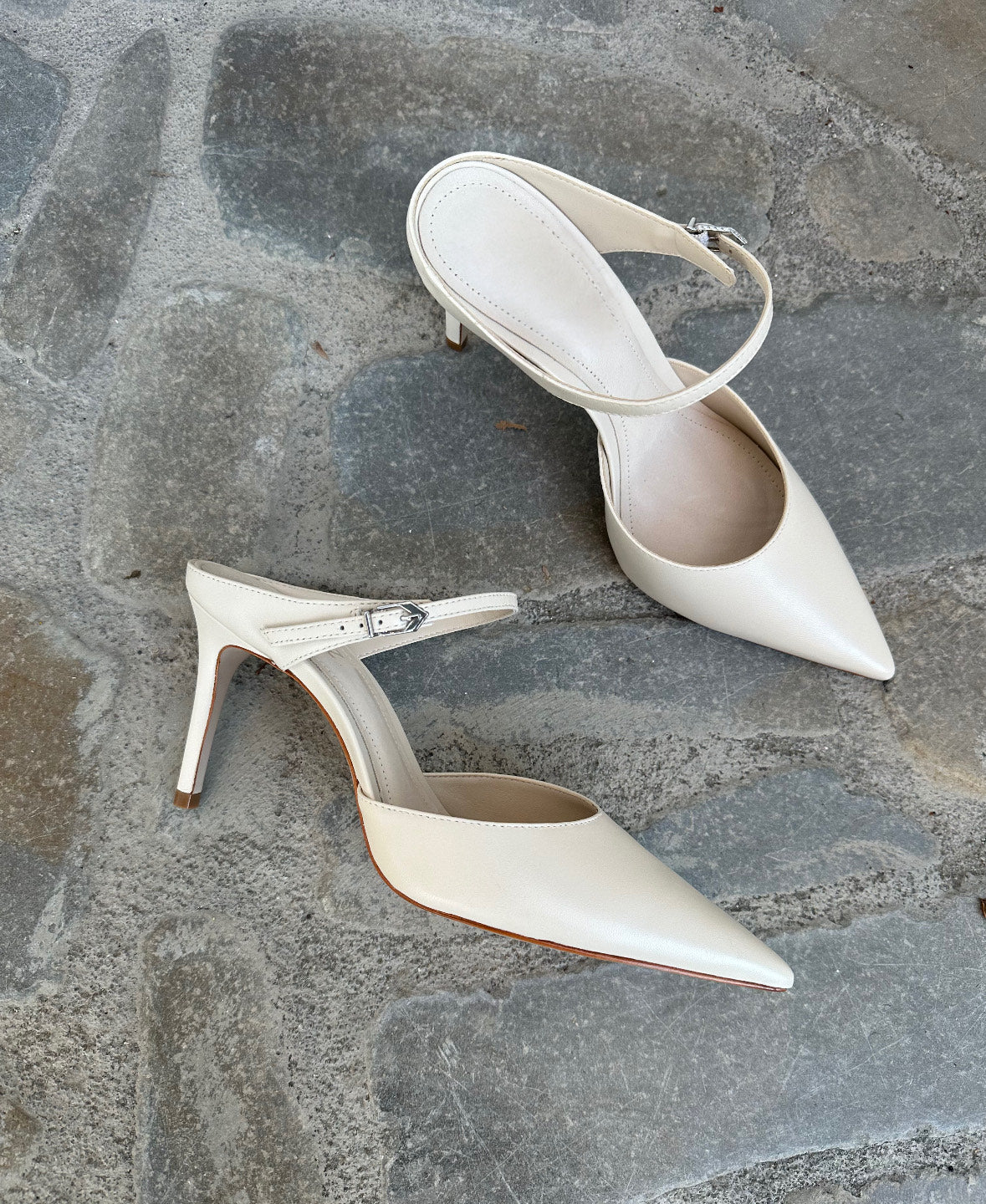 SABOT IN PELLE AVORIO