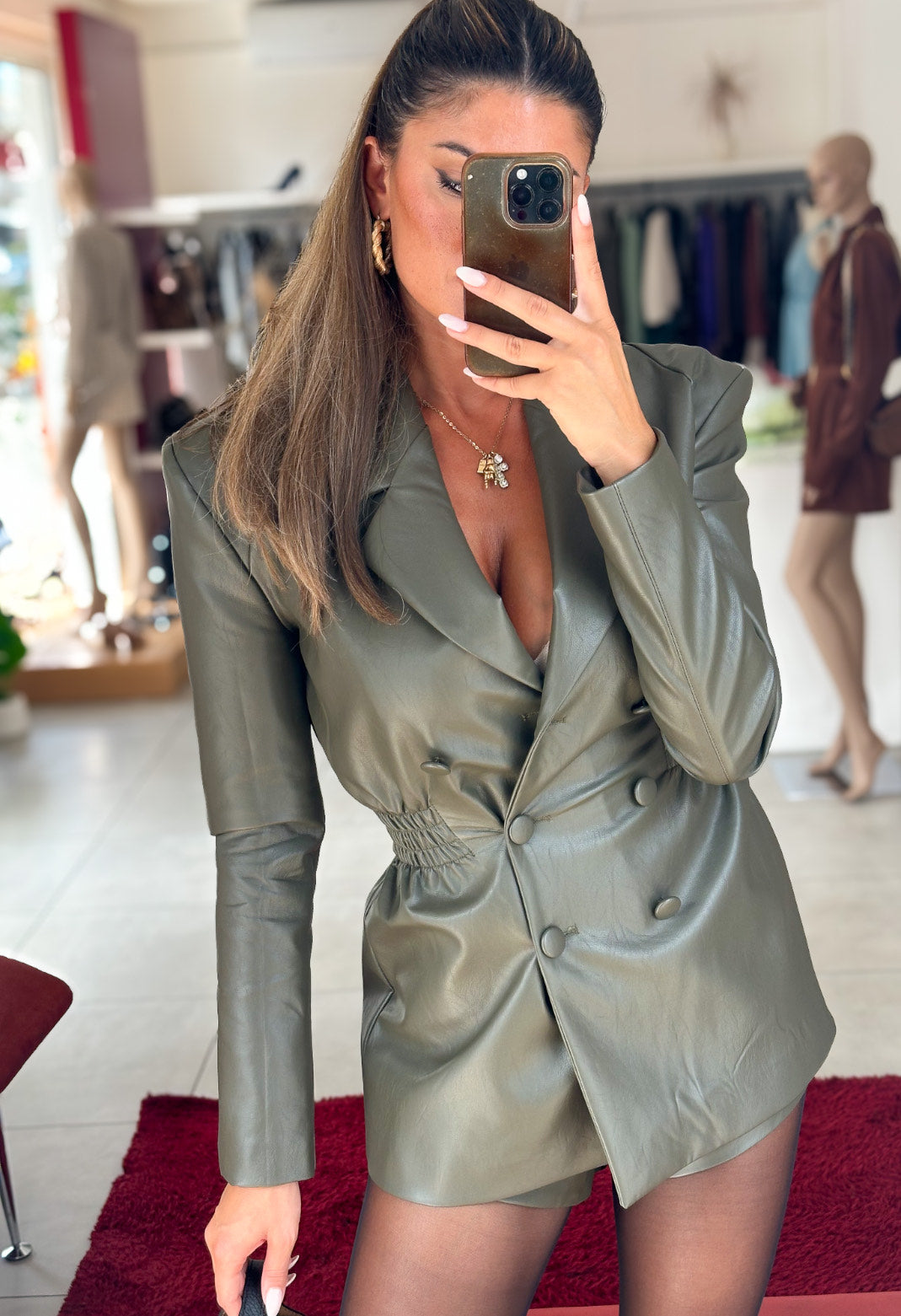 BLAZER PARIS VERDE MILITARE