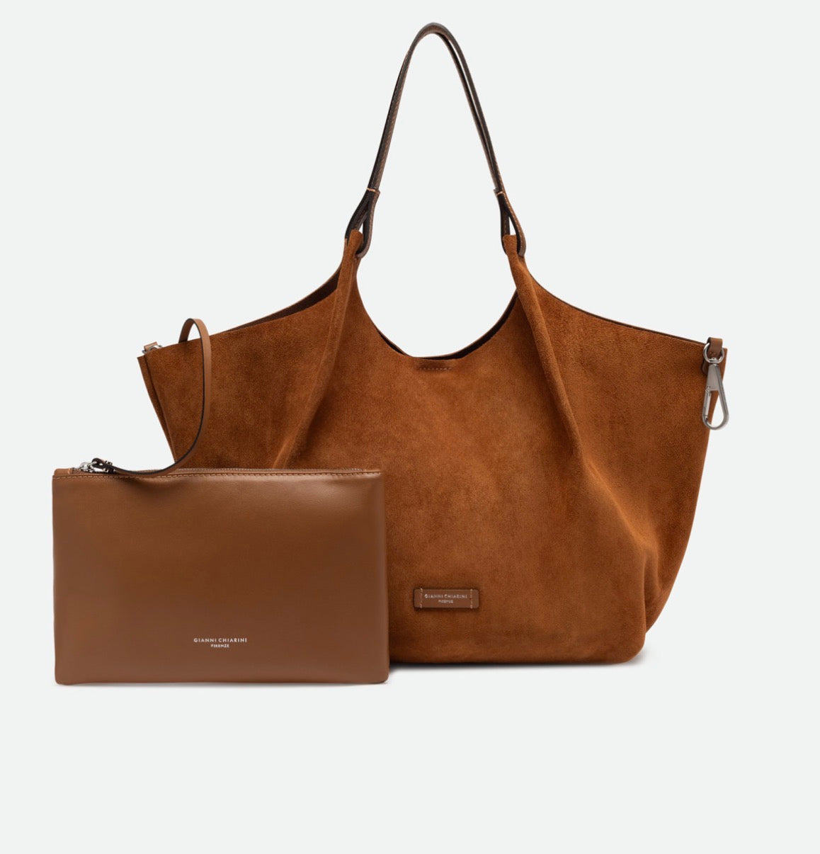 BORSA DUA CUOIO