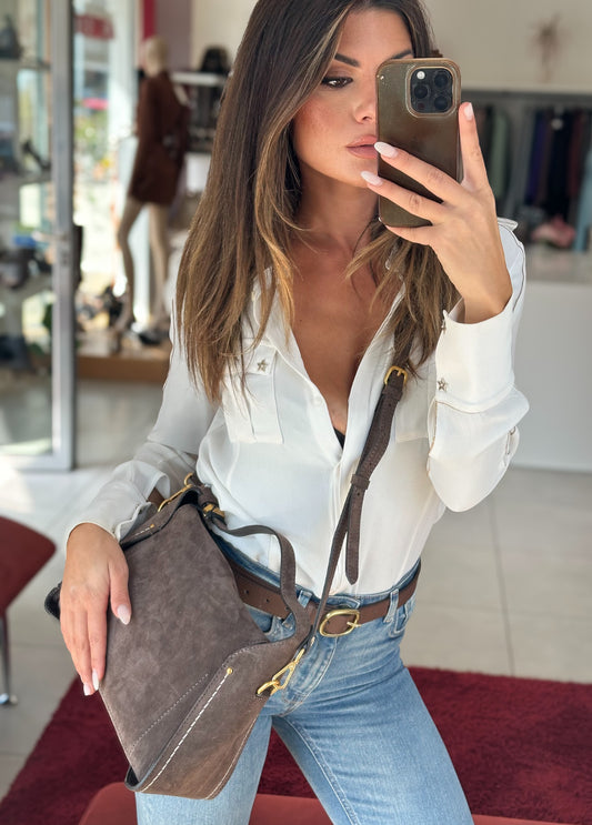 BORSA PENELOPE MARRONE