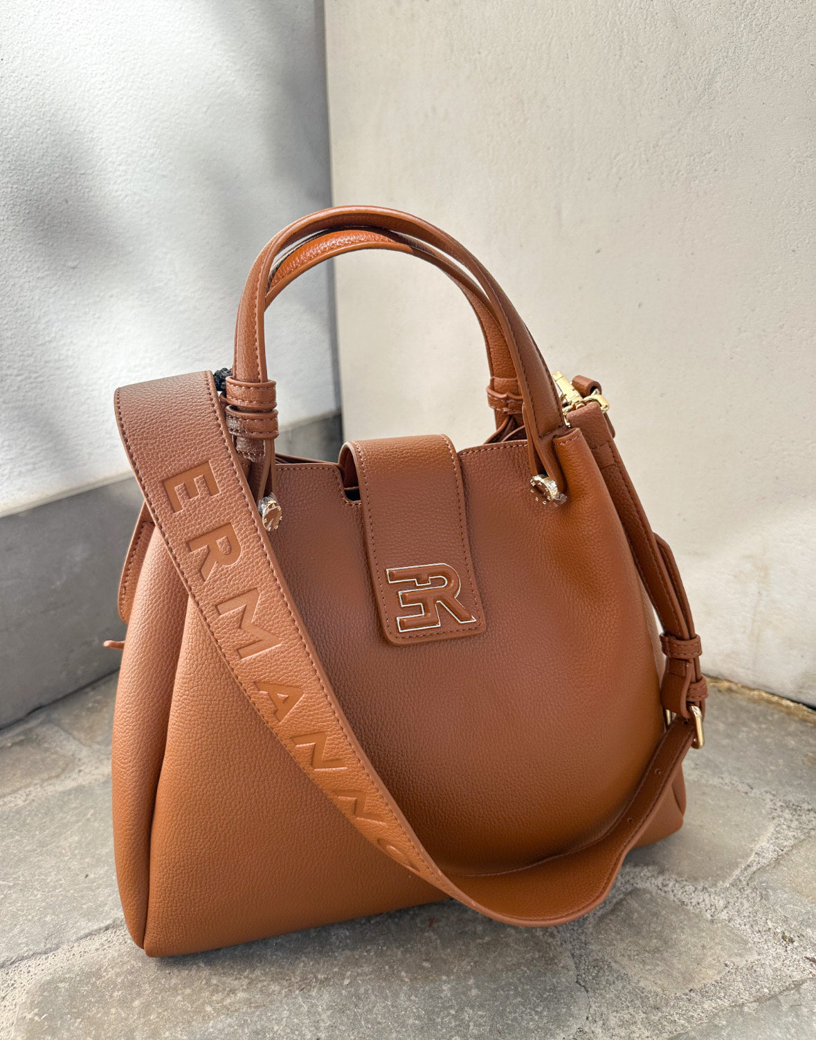 BORSA SCERVINO CUOIO