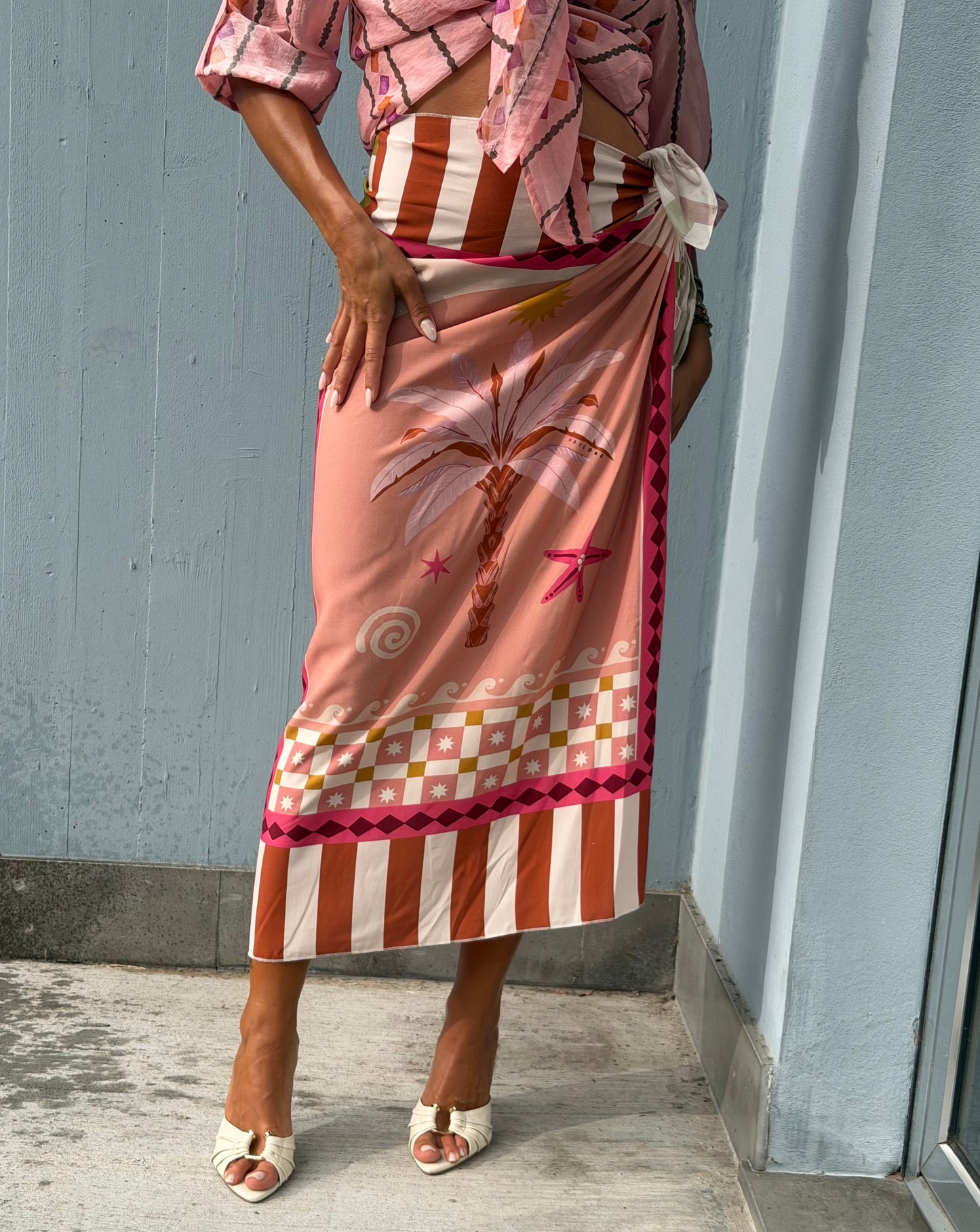 GONNA PALMA ROSA