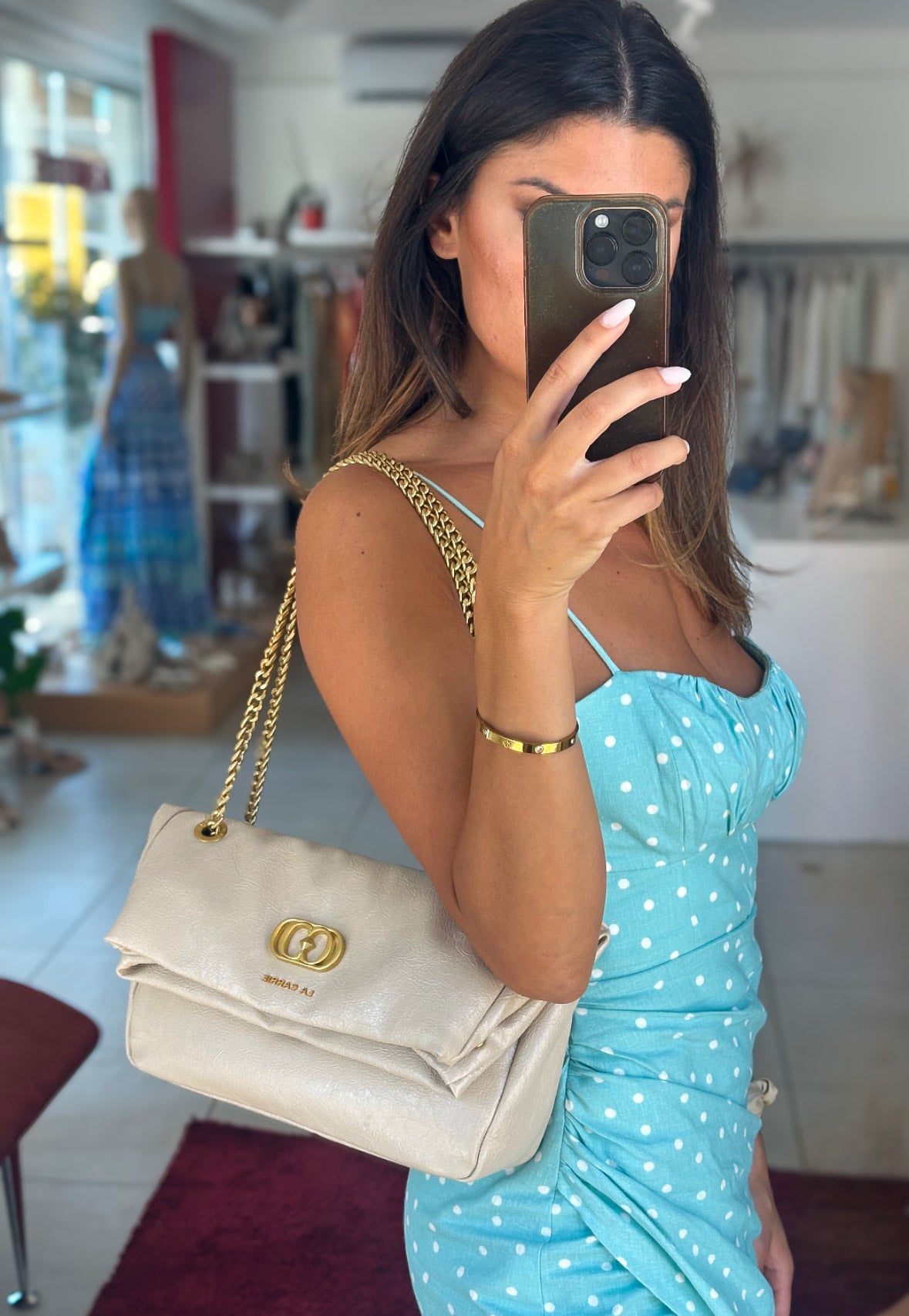 BORSA LUMI CREMA