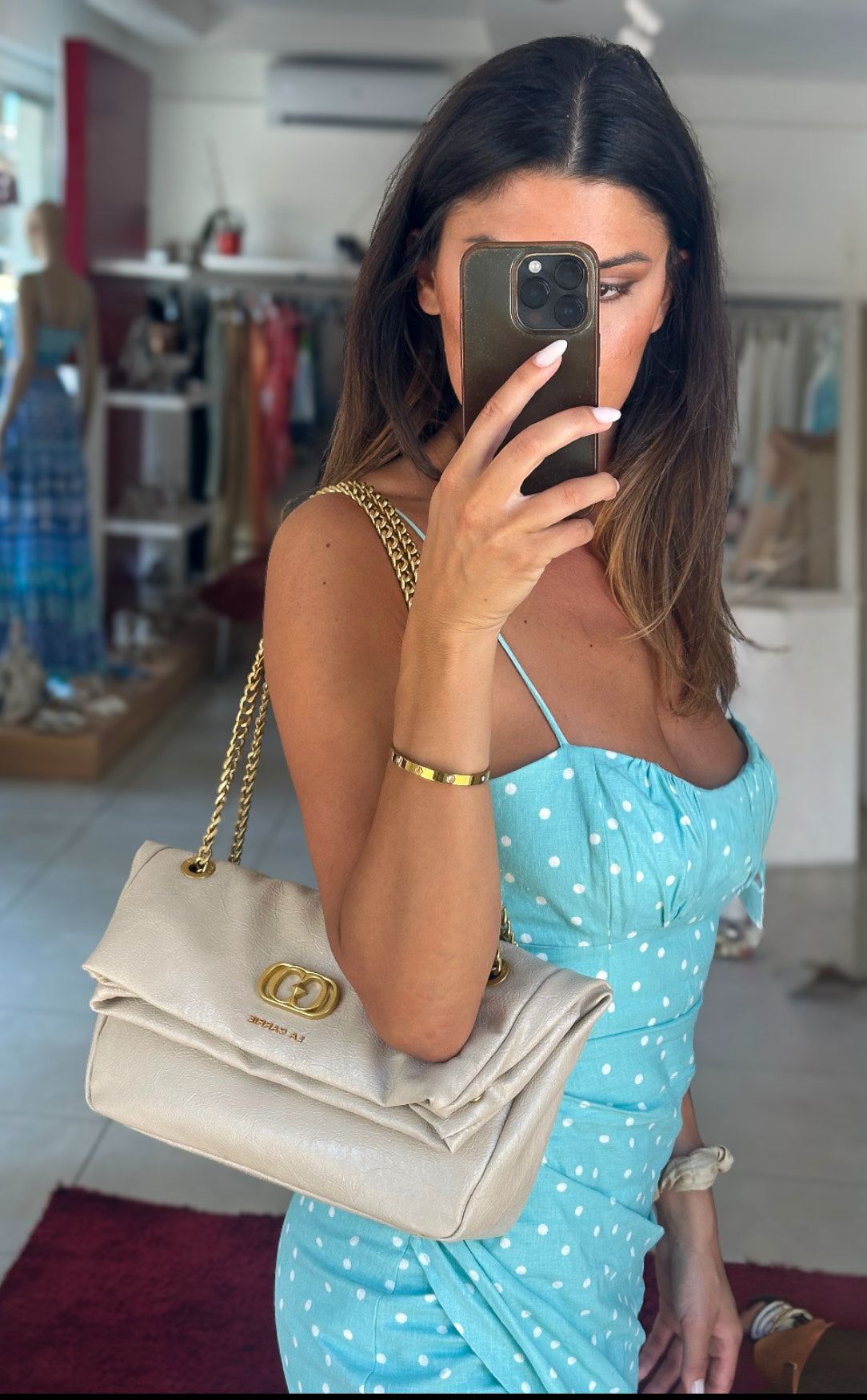 BORSA LUMI CREMA