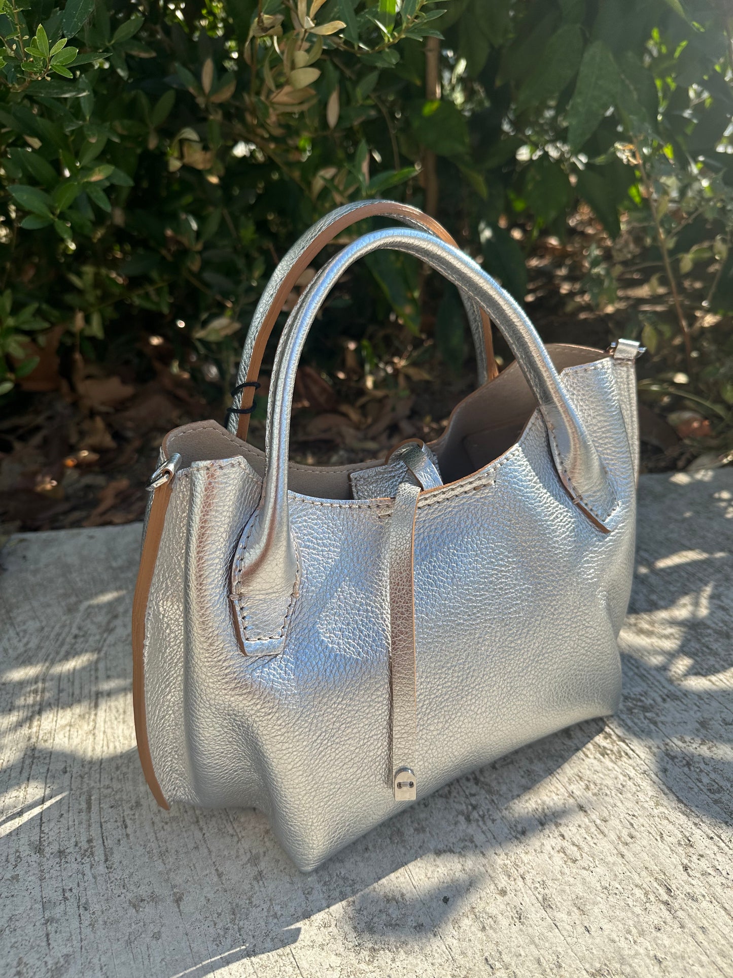 BORSA FIAMMA ARGENTO