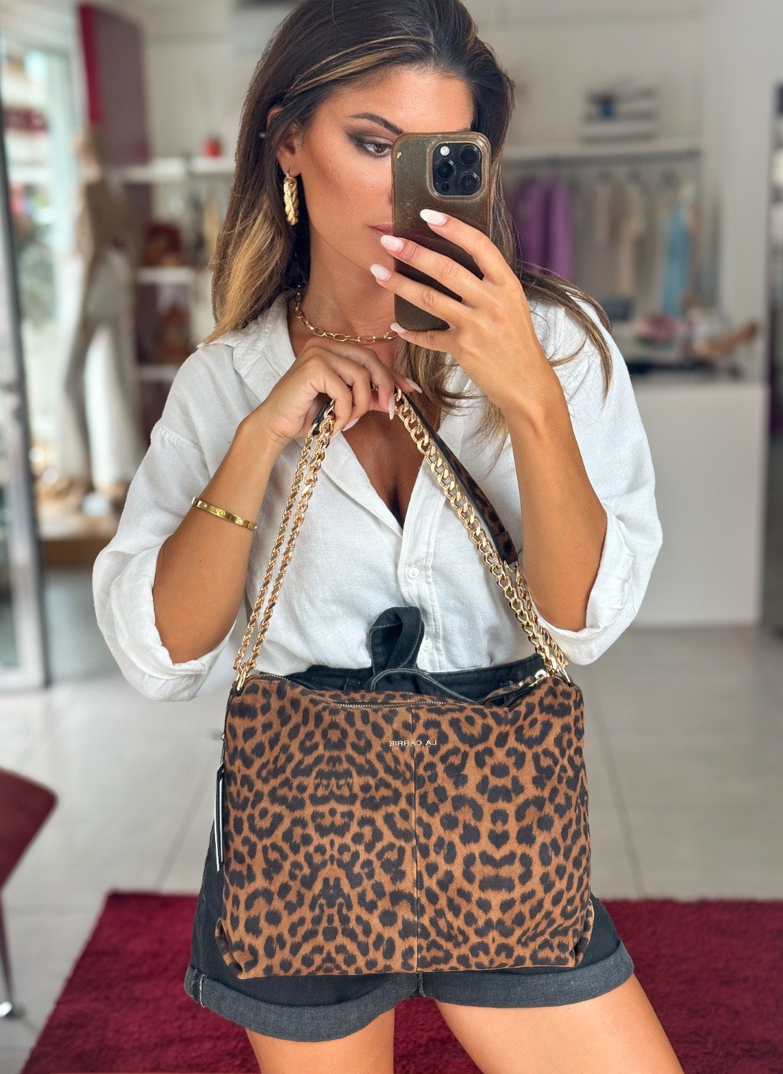 BORSA ANIMALIER MACULATA