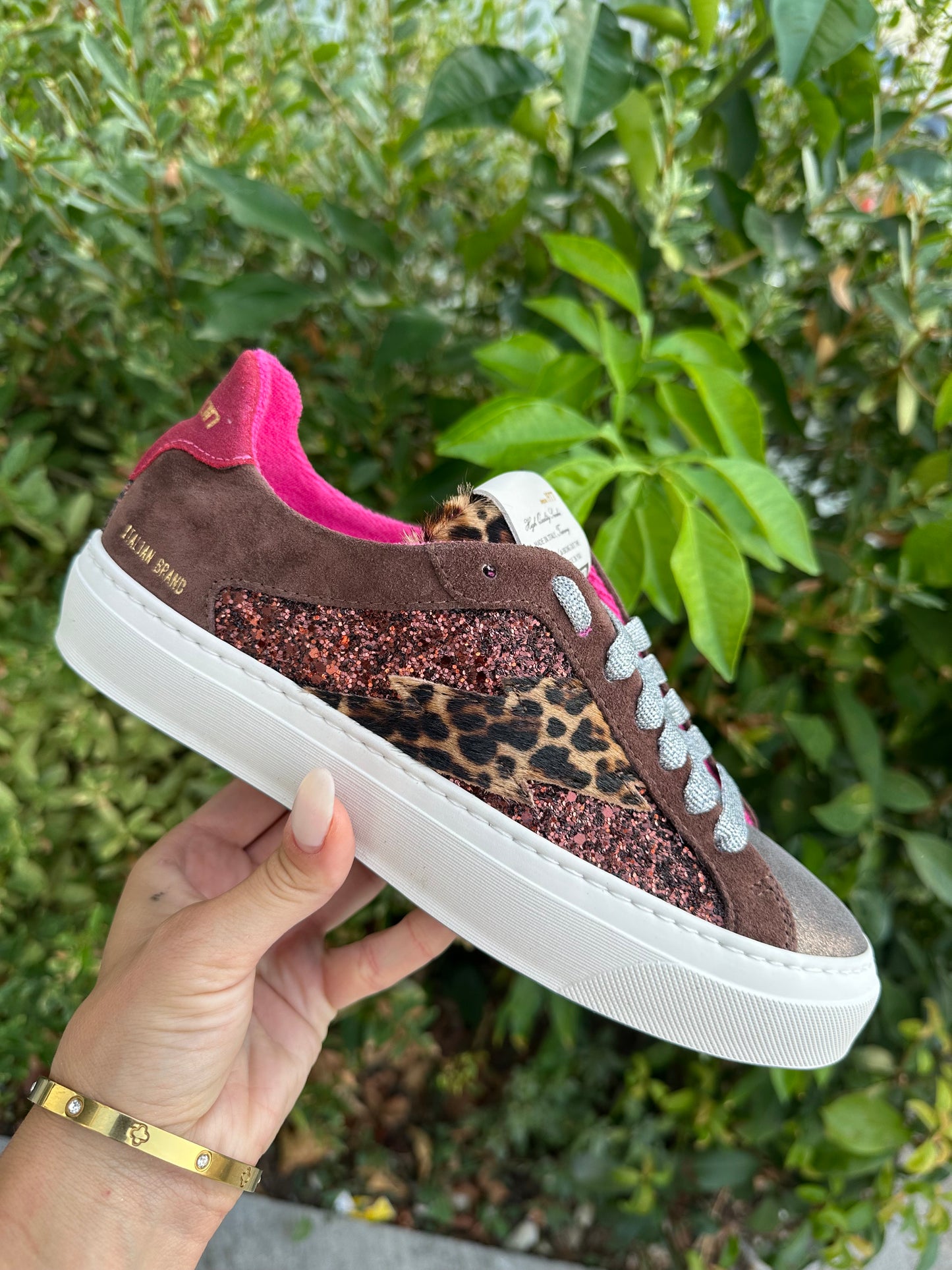 SNEAKERS POWER MARRONE