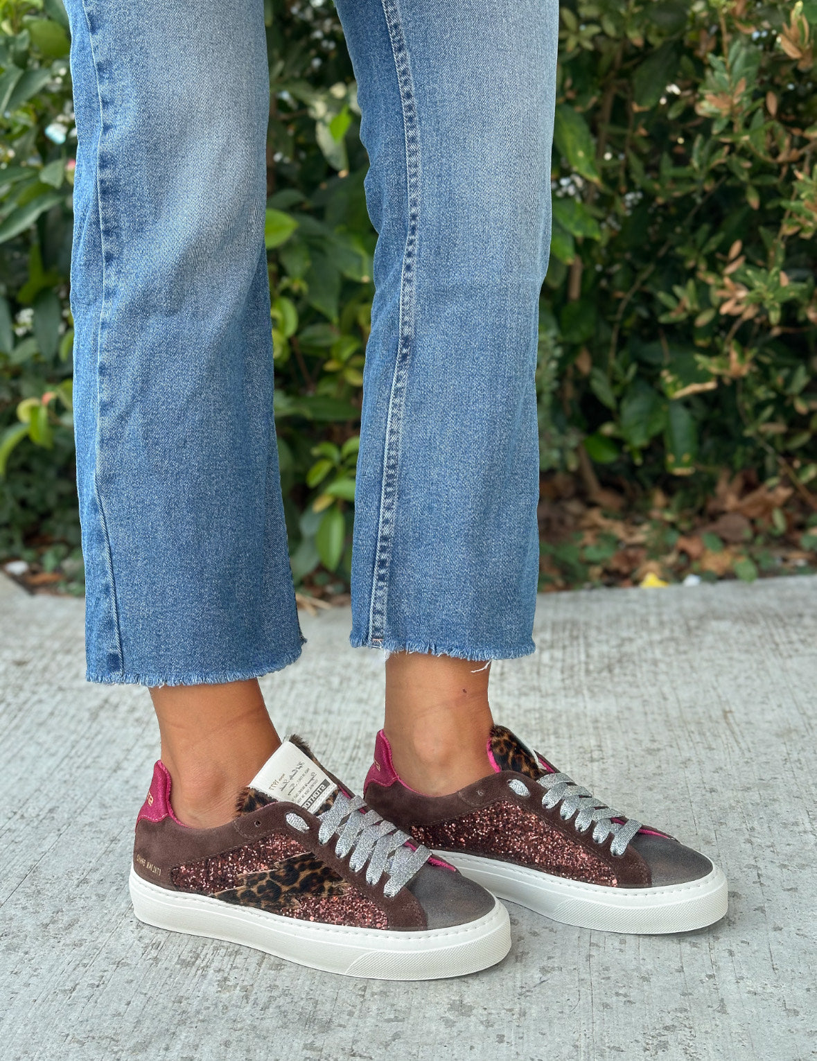 SNEAKERS POWER MARRONE