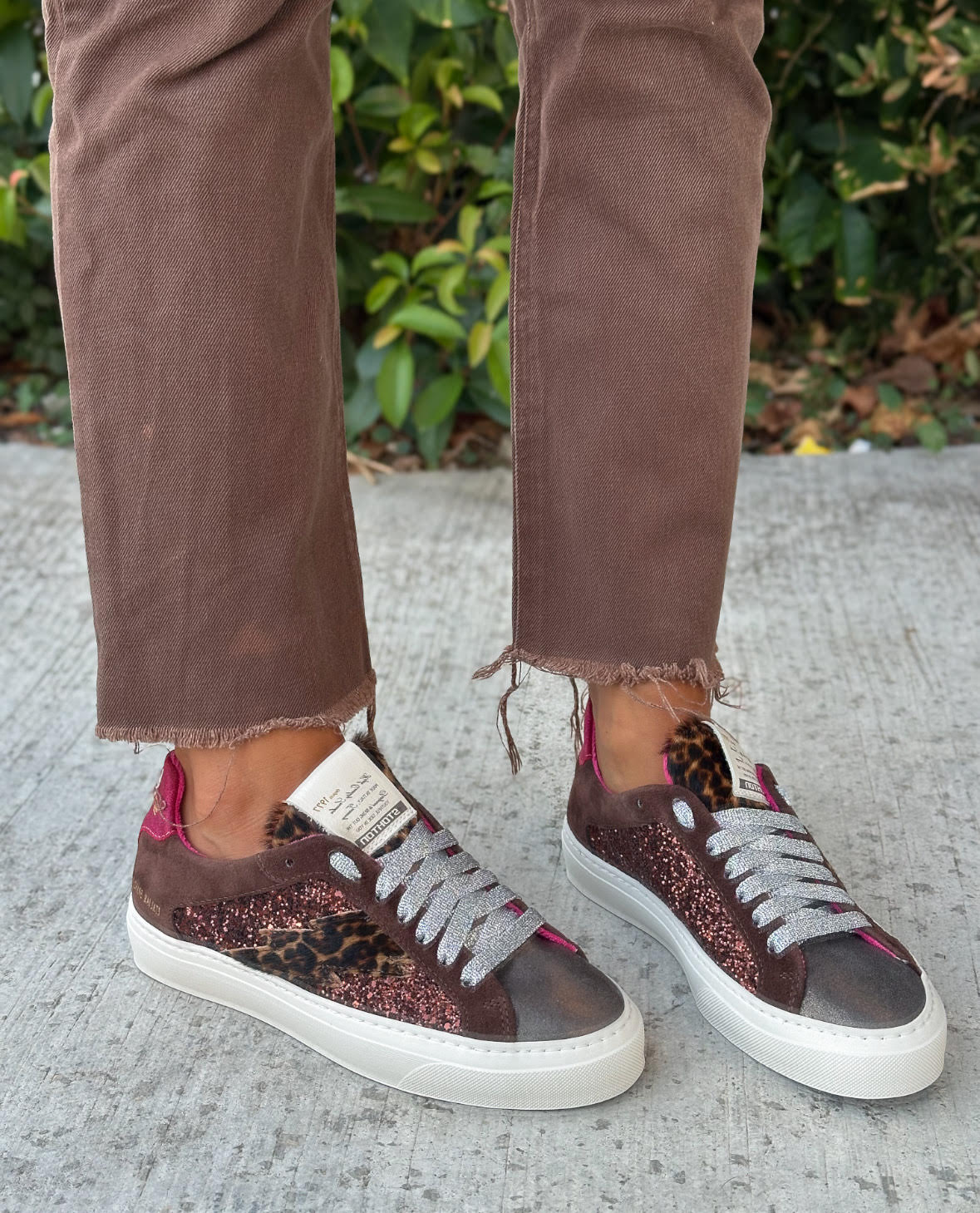 SNEAKERS POWER MARRONE