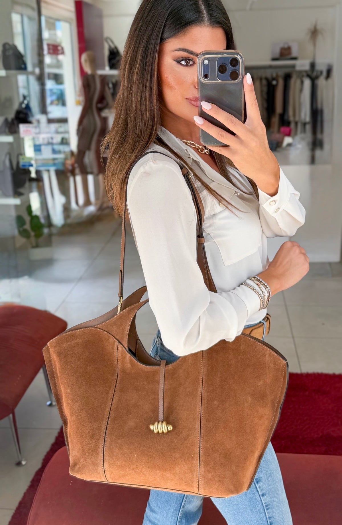 BORSA INFINITY CUOIO
