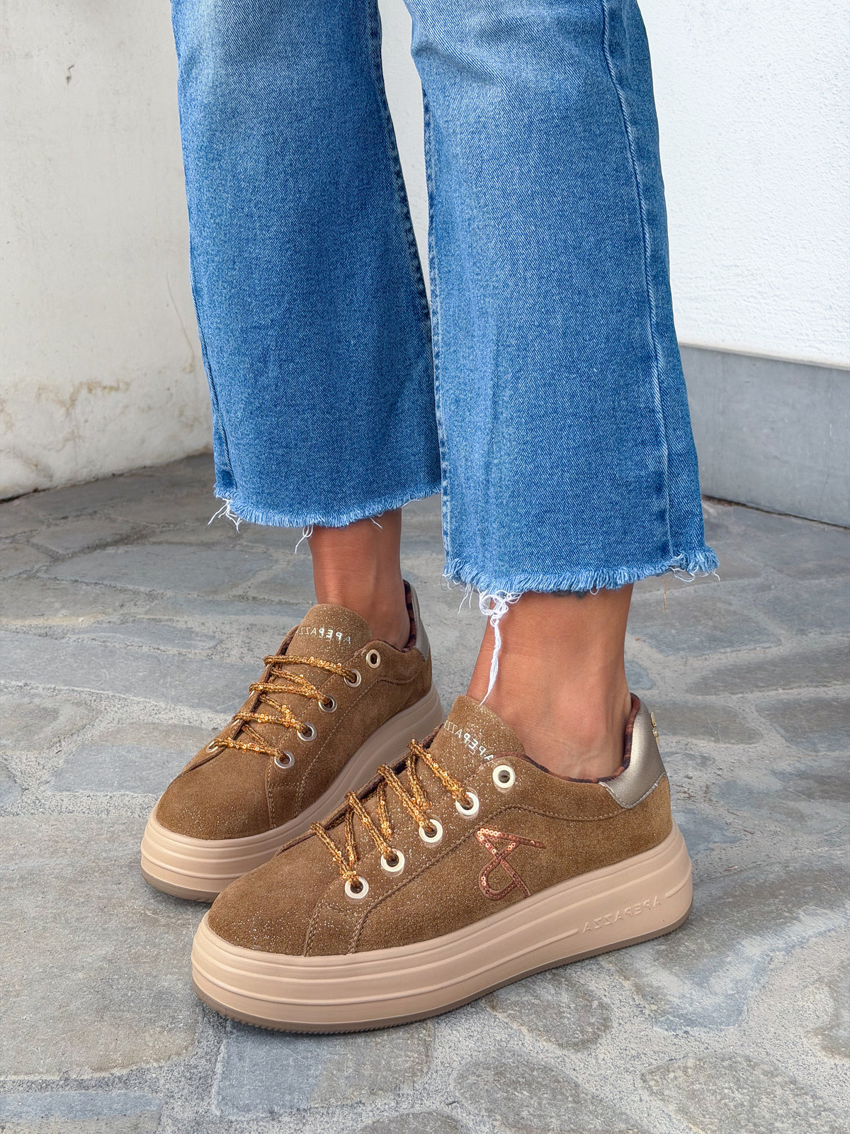 SNEAKERS LIFTY CUOIO