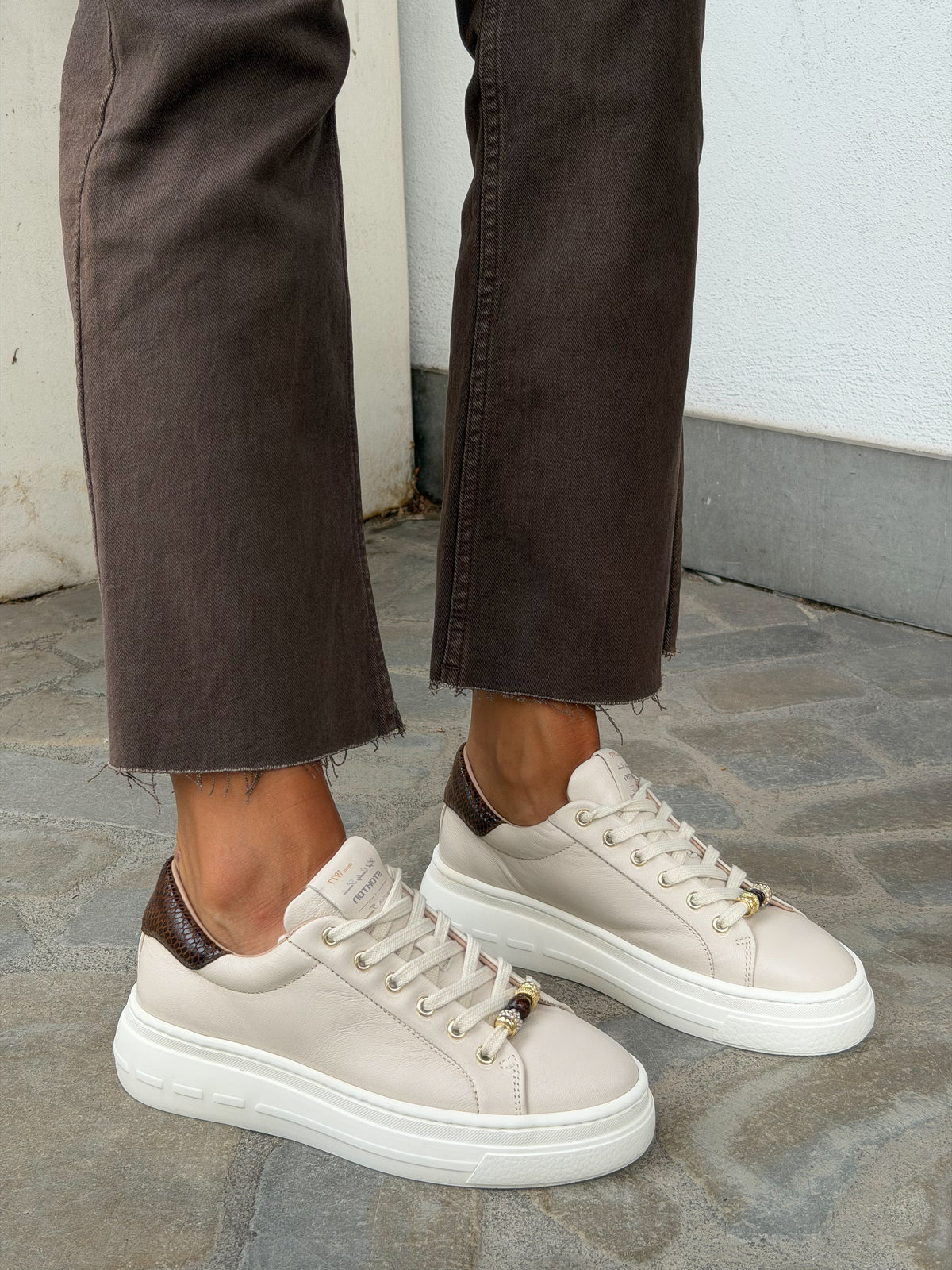 SNEAKERS PEARL AVORIO