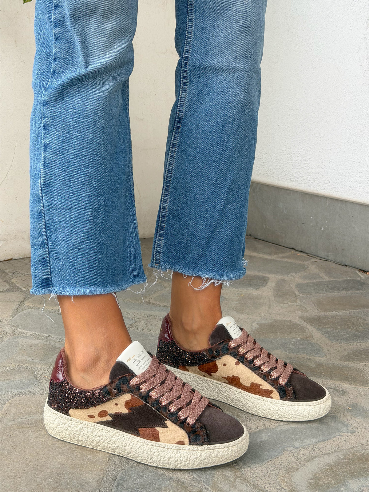 SNEAKERS POWER MARRONE