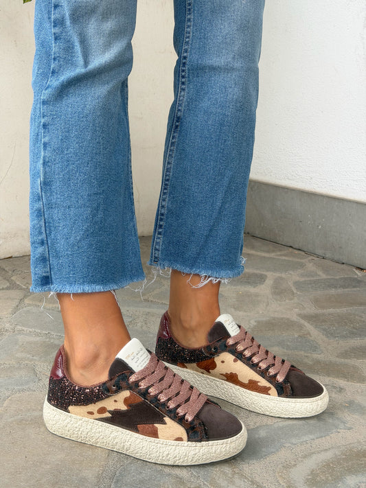 SNEAKERS POWER MARRONE