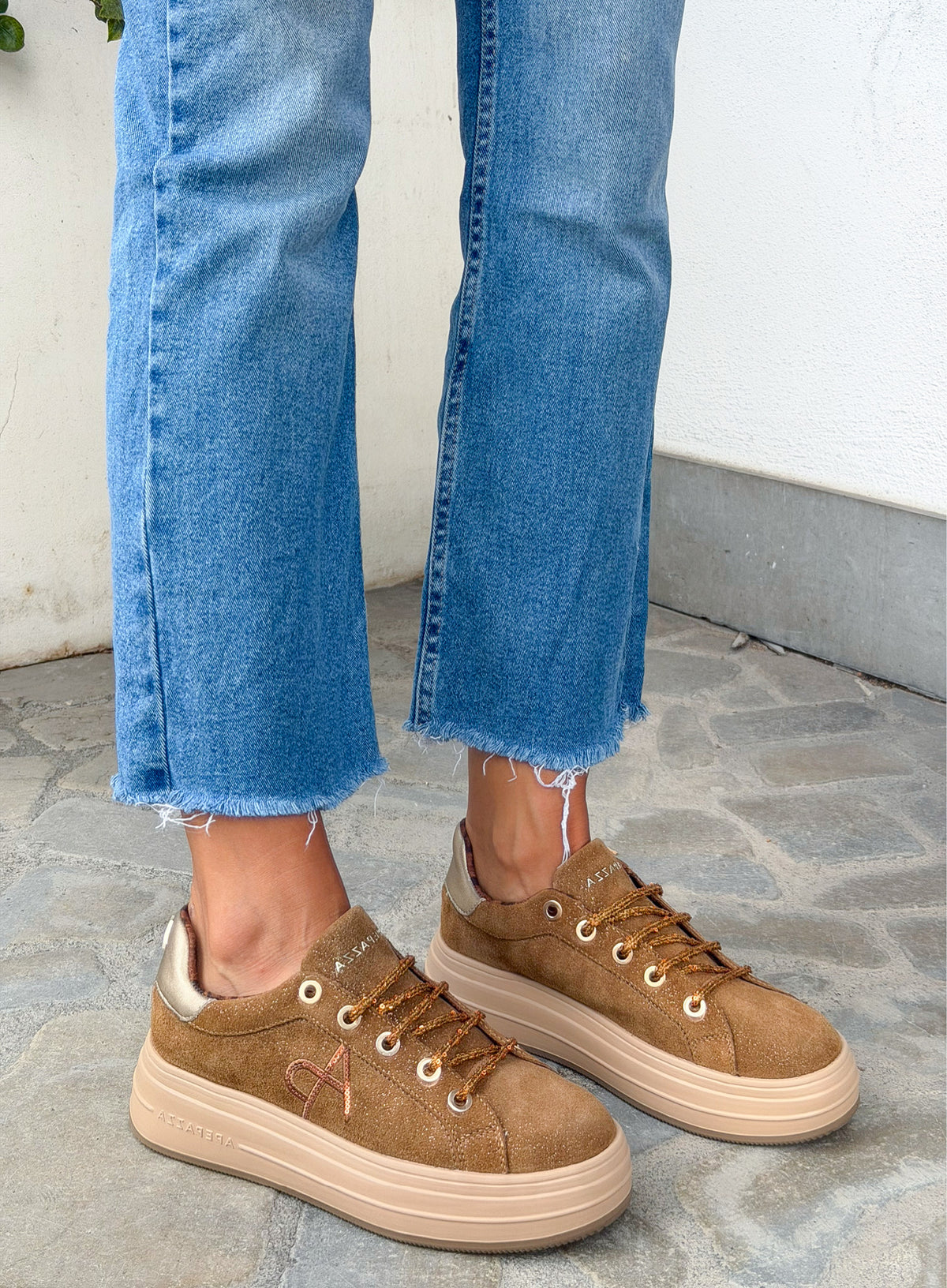 SNEAKERS LIFTY CUOIO