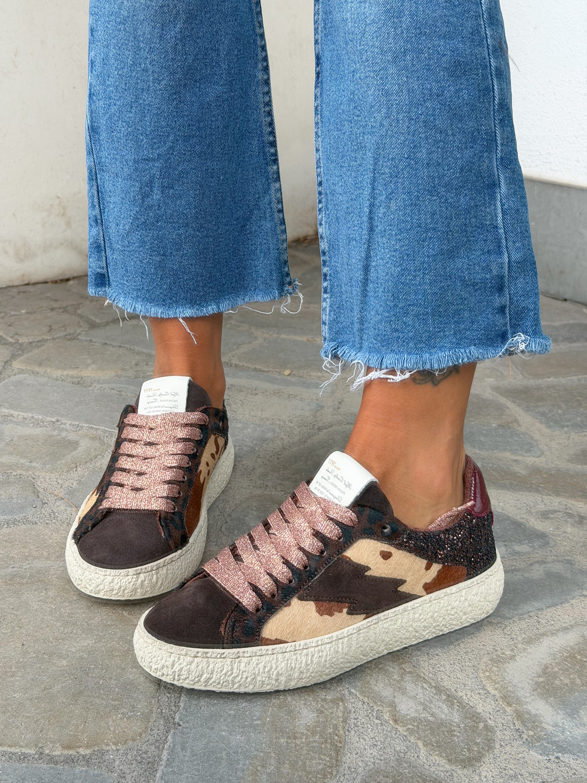 SNEAKERS POWER MARRONE