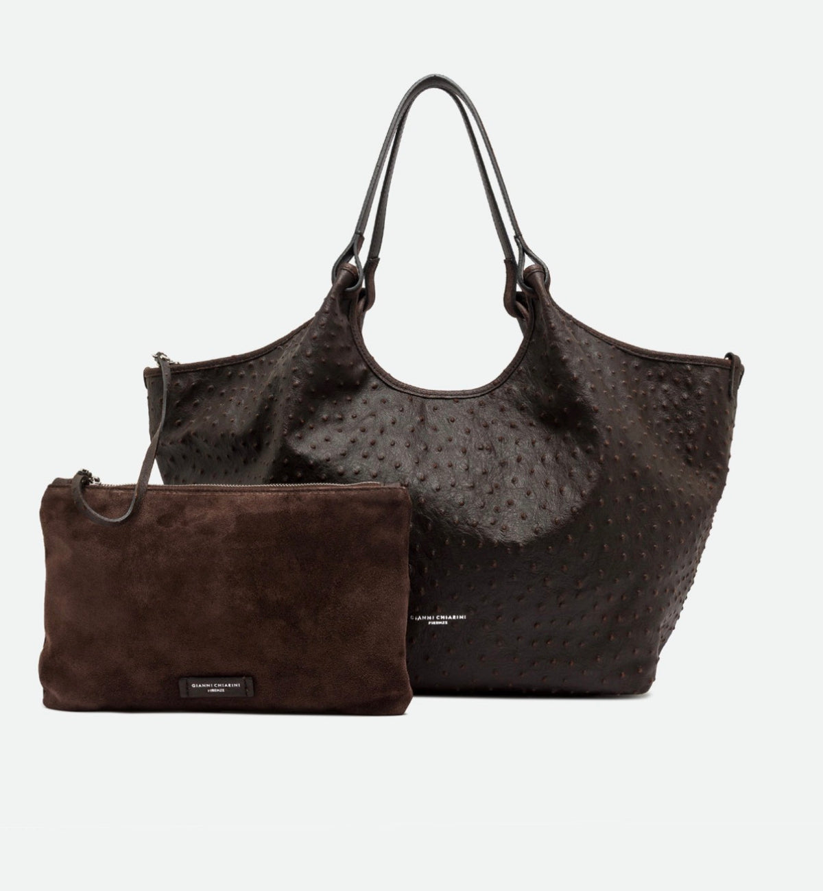 BORSA DUA MARRONE