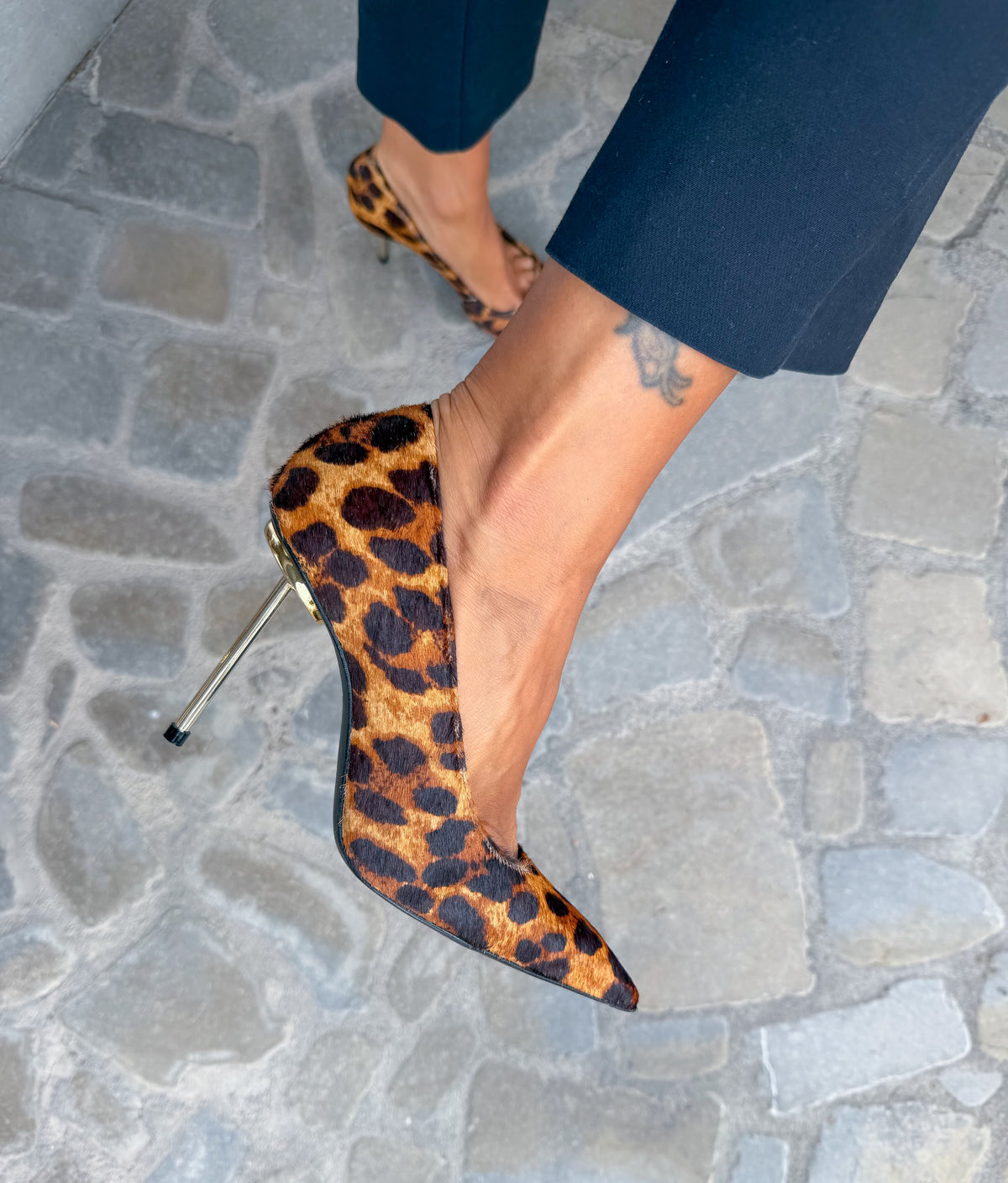 DECOLLETE’ CAVALLINO MACULATO