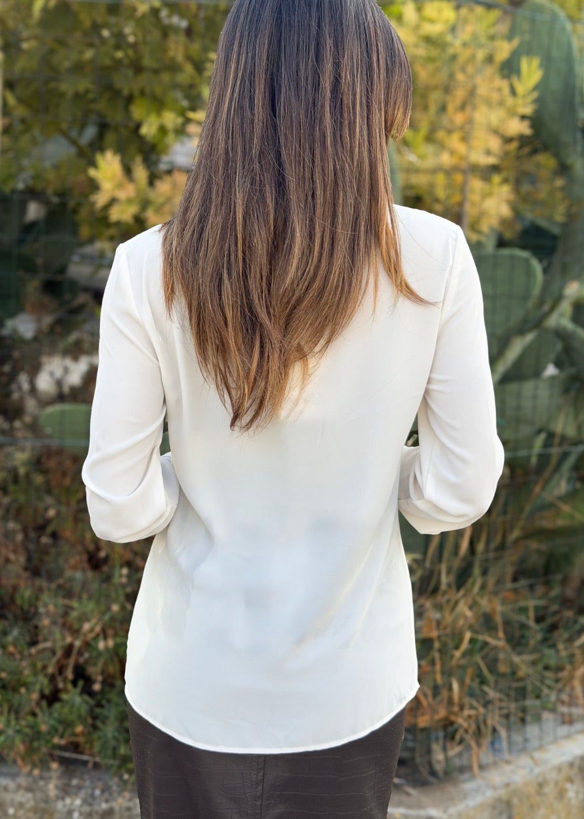 CAMICIA POCKET AVORIO