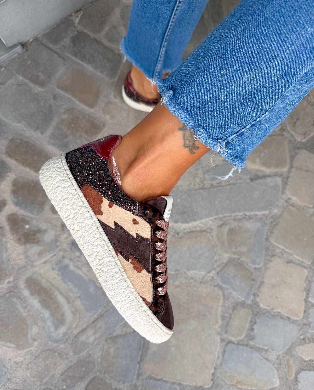 SNEAKERS POWER MARRONE
