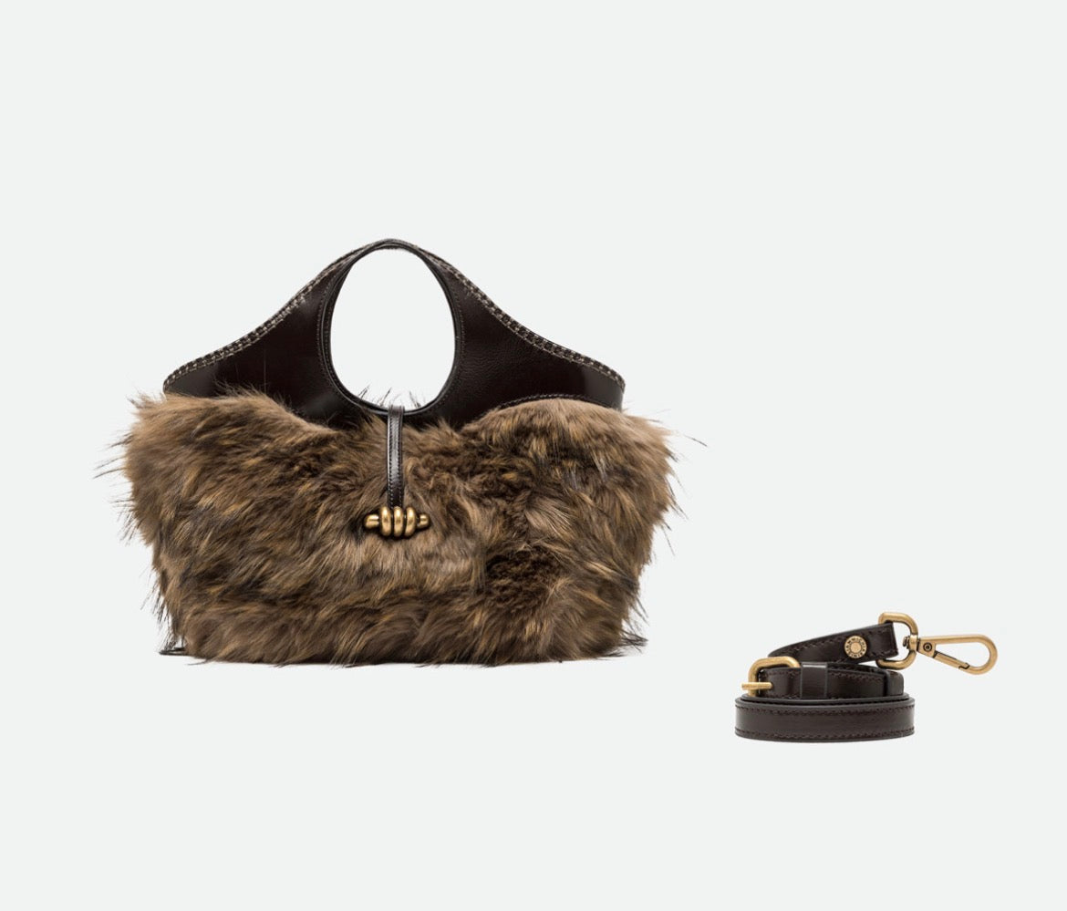 BORSA INFINITY MARRONE