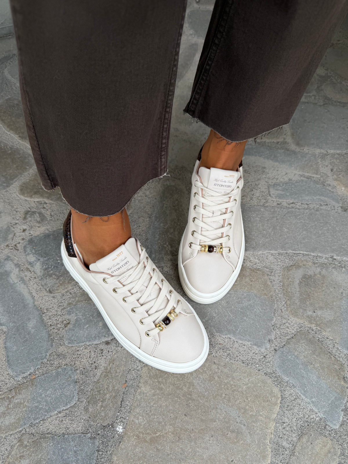SNEAKERS PEARL AVORIO