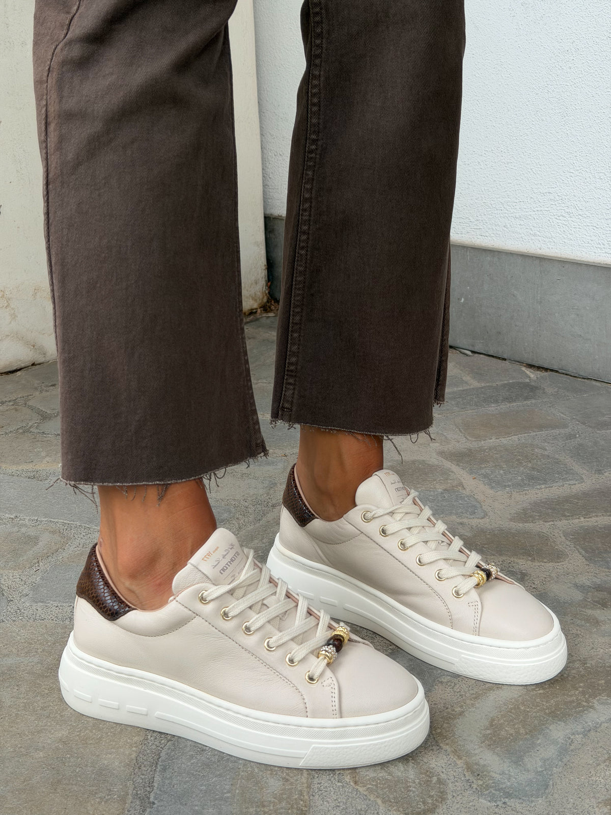 SNEAKERS PEARL AVORIO