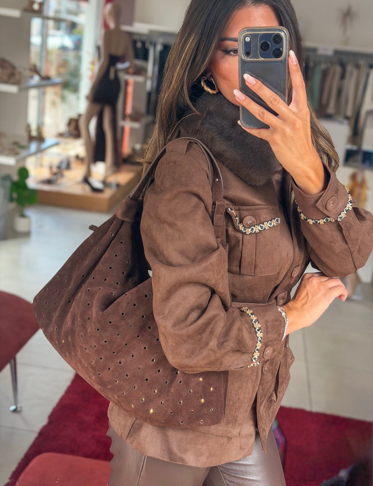 BORSA METROPOLIS MARRONE