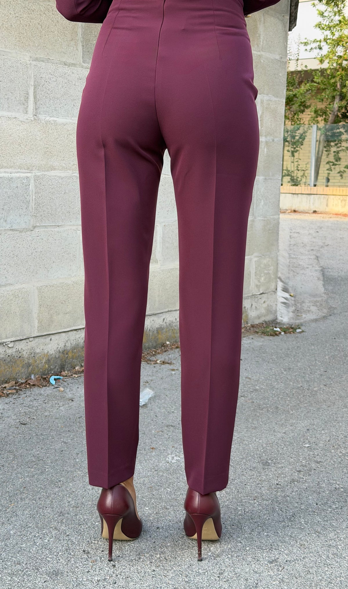 TAILLEUR AMBER BORDEAUX