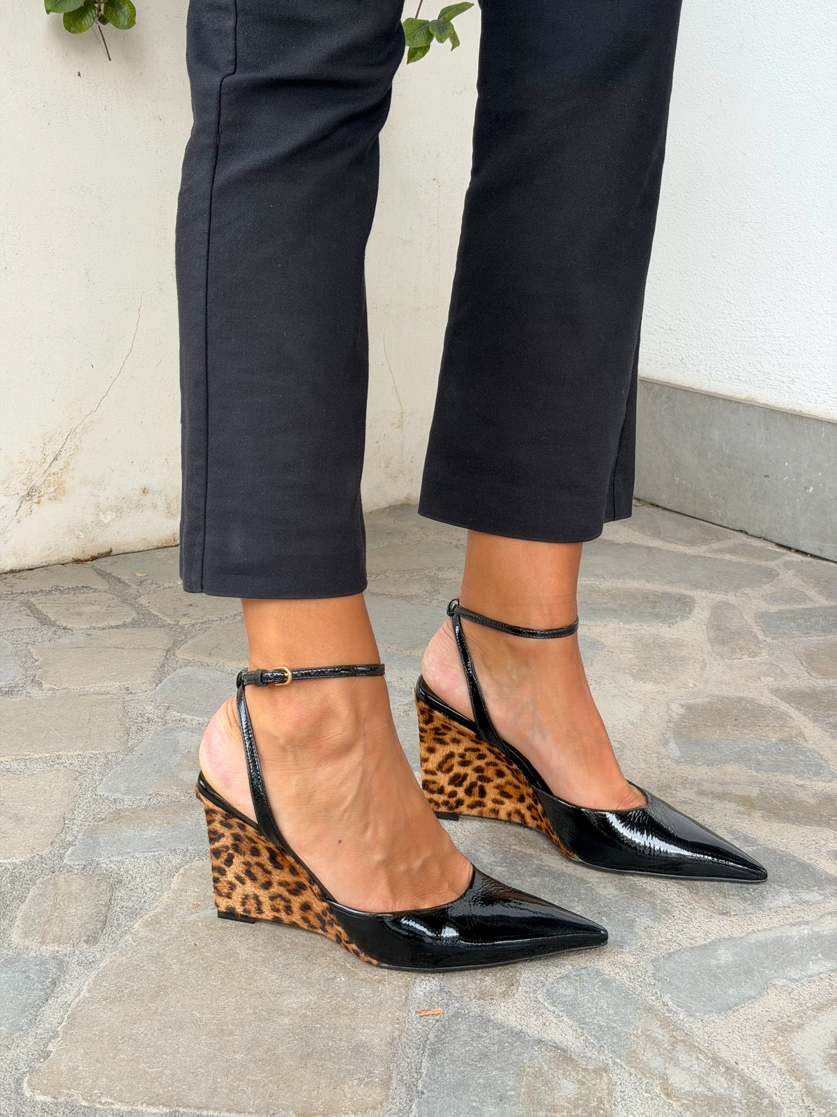 SLINGBACK ZEPPA LEOPARDATA