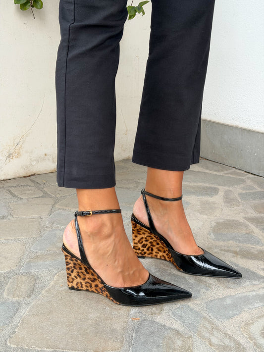 SLINGBACK ZEPPA LEOPARDATA