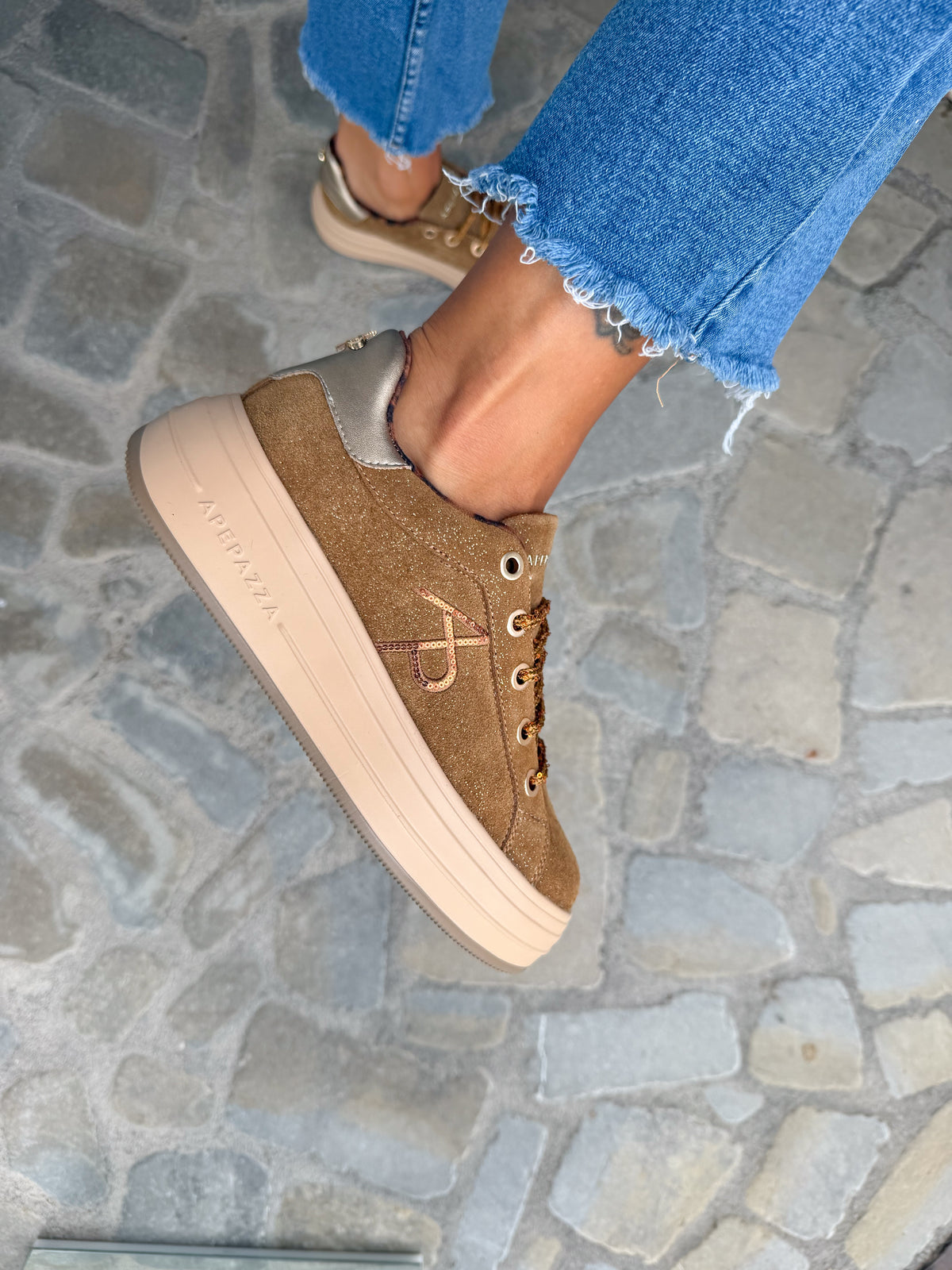 SNEAKERS LIFTY CUOIO