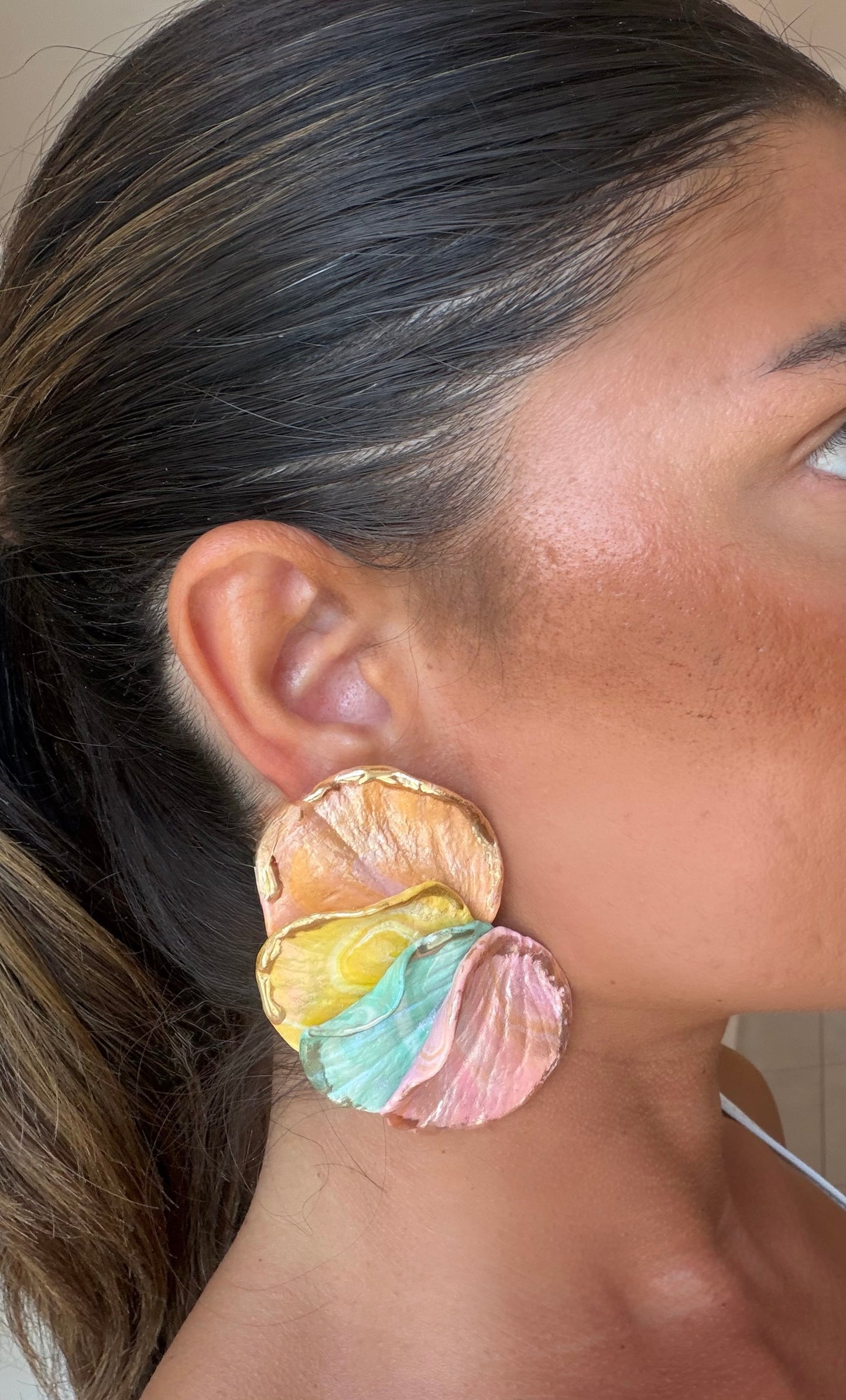 ORECCHINI EVA MULTICOLOR