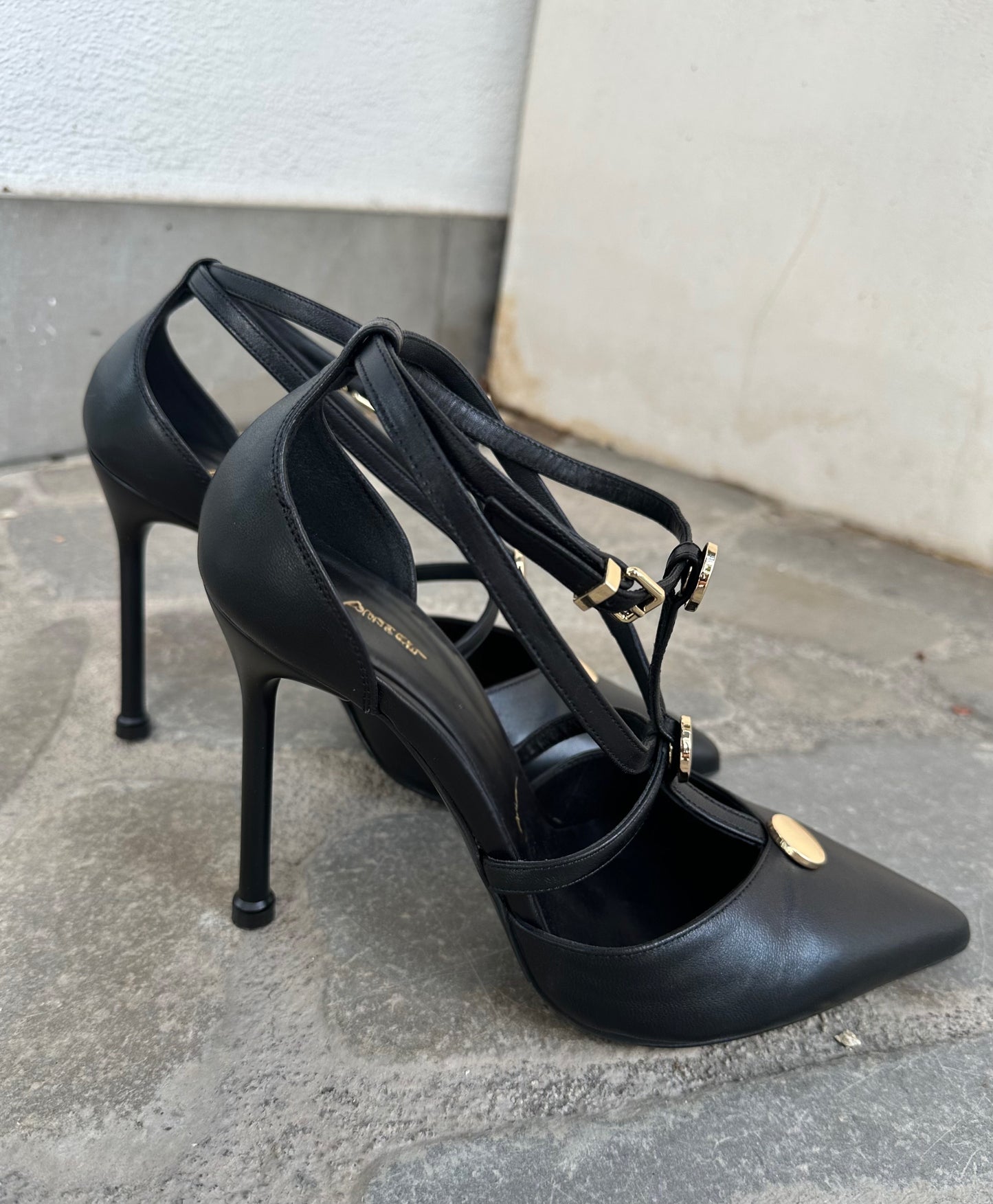 DECOLLETE' INCROCIATA NERA