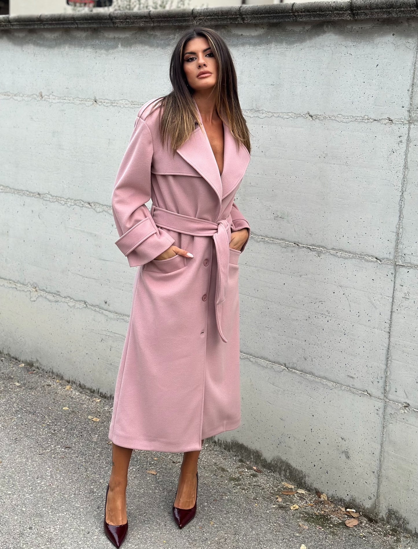 CAPPOTTO POLLISON ROSA