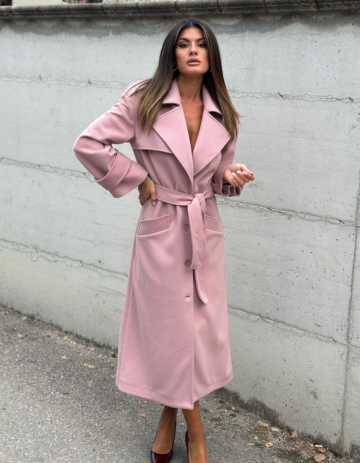 CAPPOTTO POLLISON ROSA