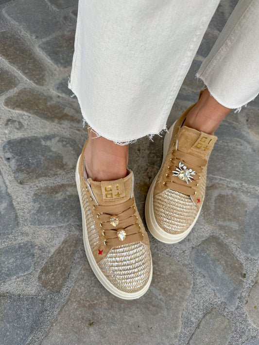 SNEAKERS PIA CUOIO