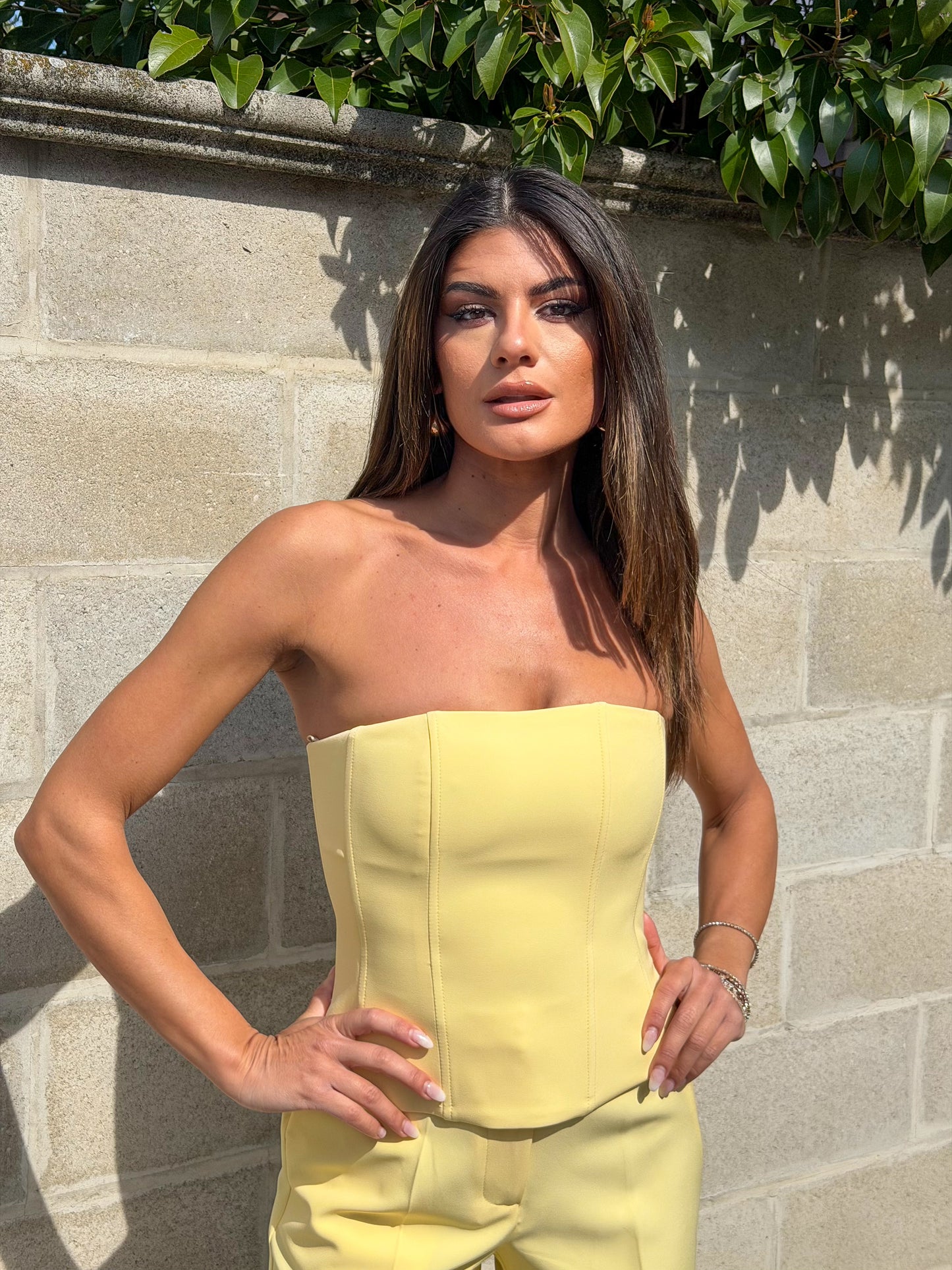 TOP SCAPS GIALLO