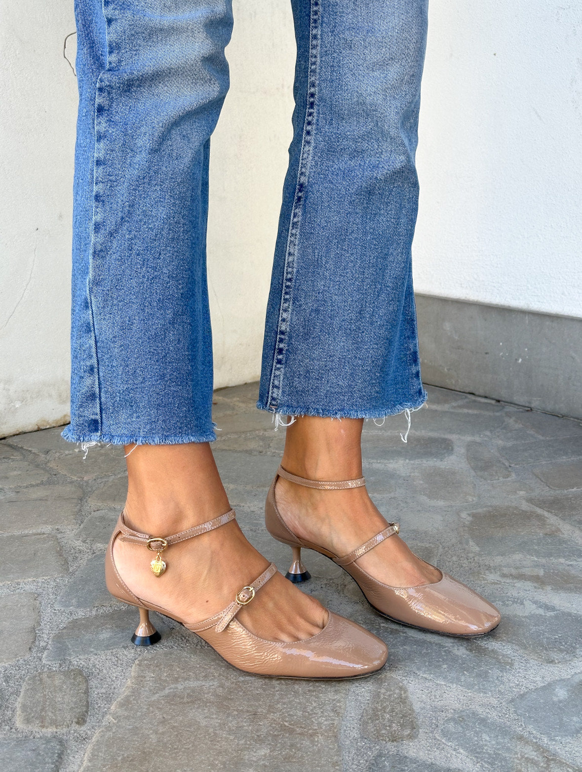 DECOLLETE' CINZIA BEIGE