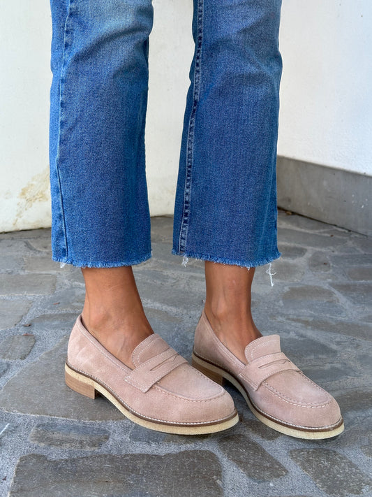 MOCASSINO CAMOSCIO NUDE