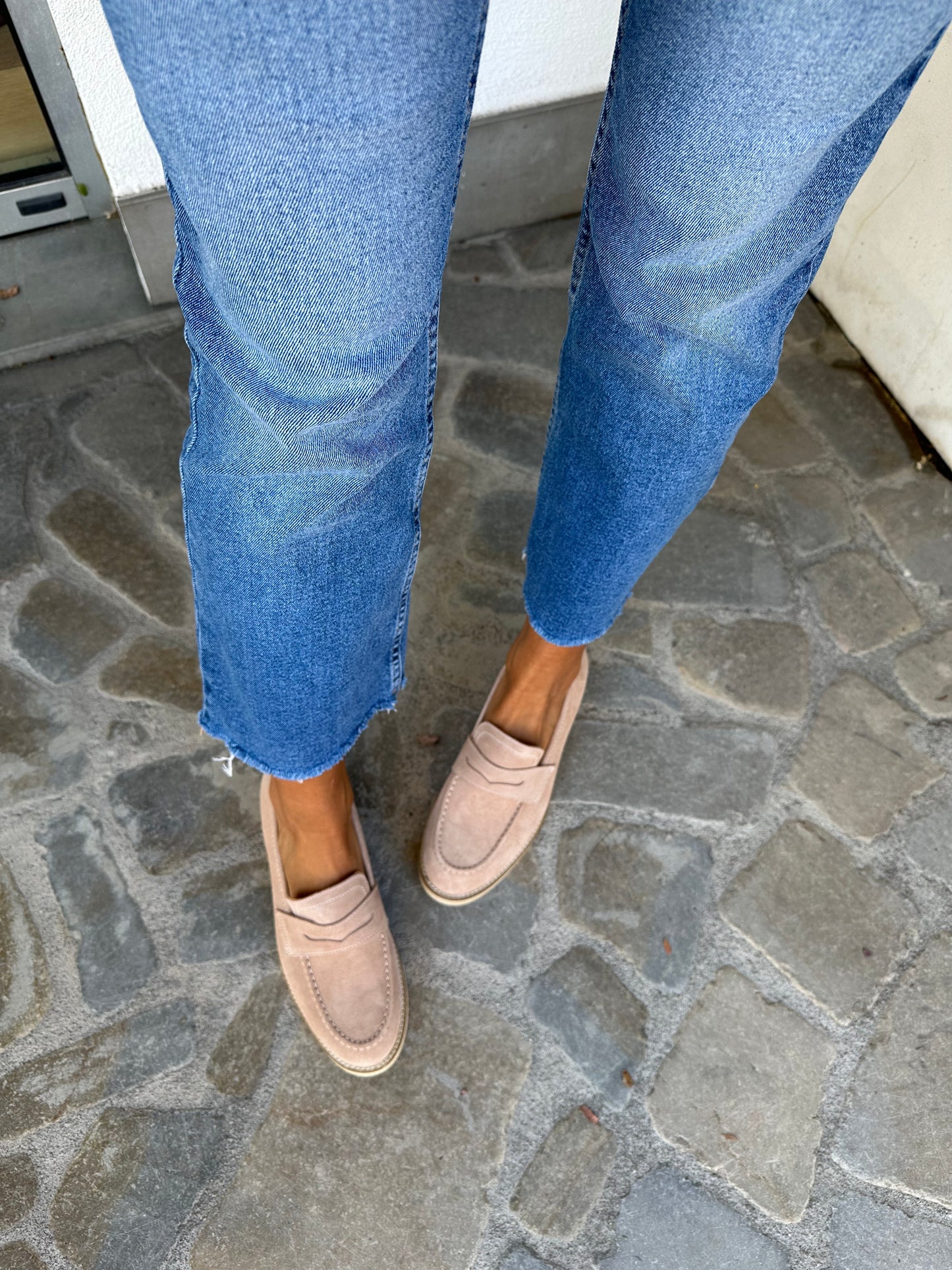 MOCASSINO CAMOSCIO NUDE