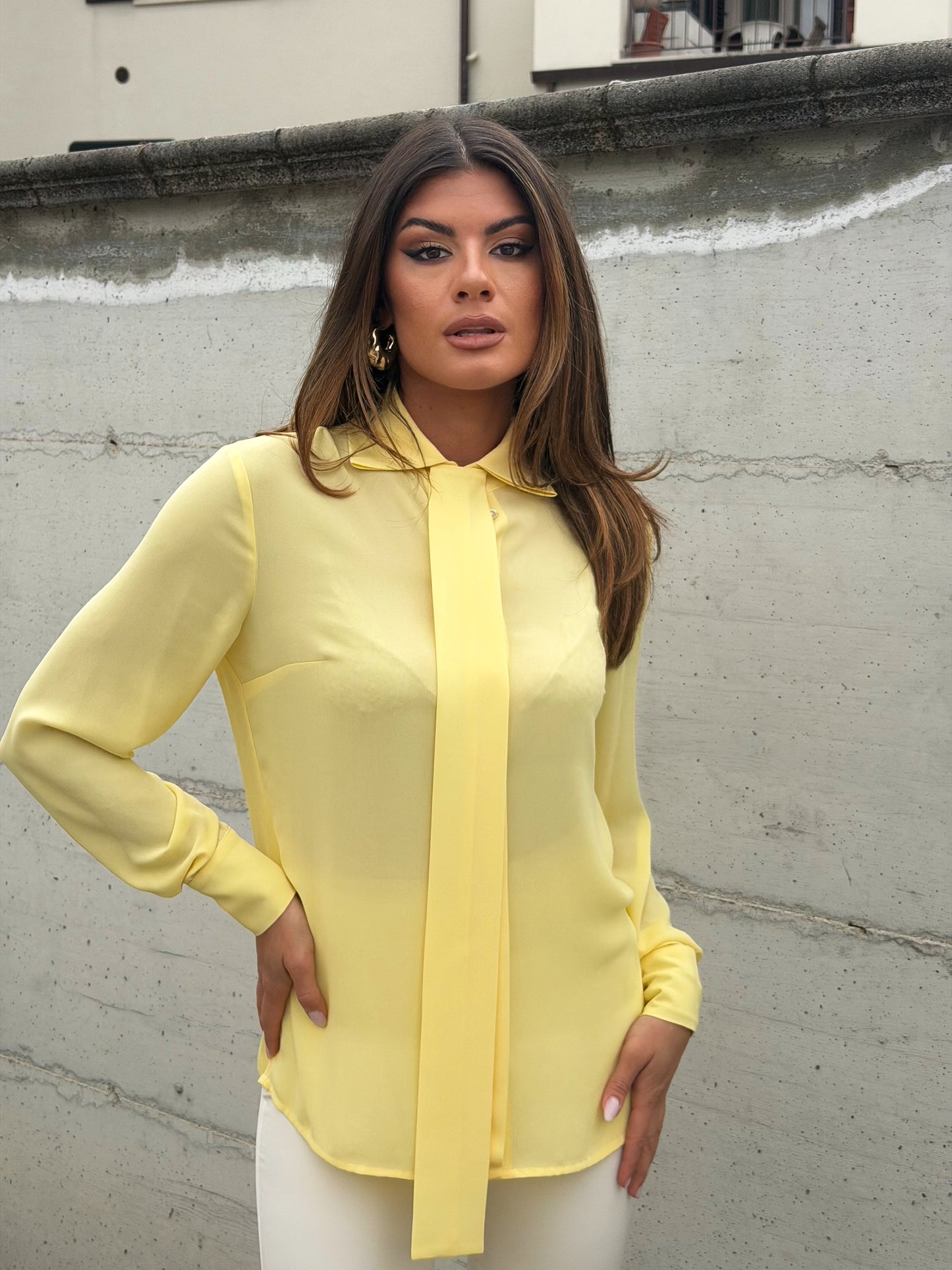 CAMICIA GIALLA