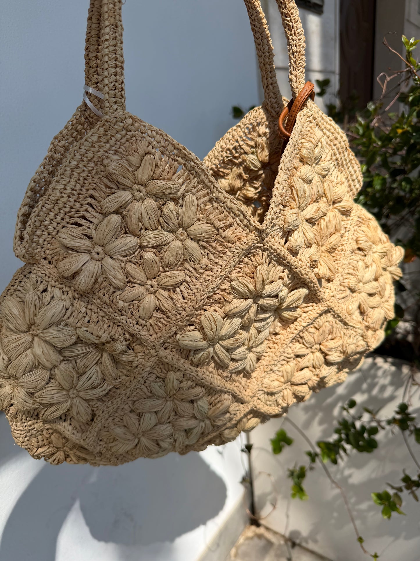 BORSA IN RAFIA NATURALE